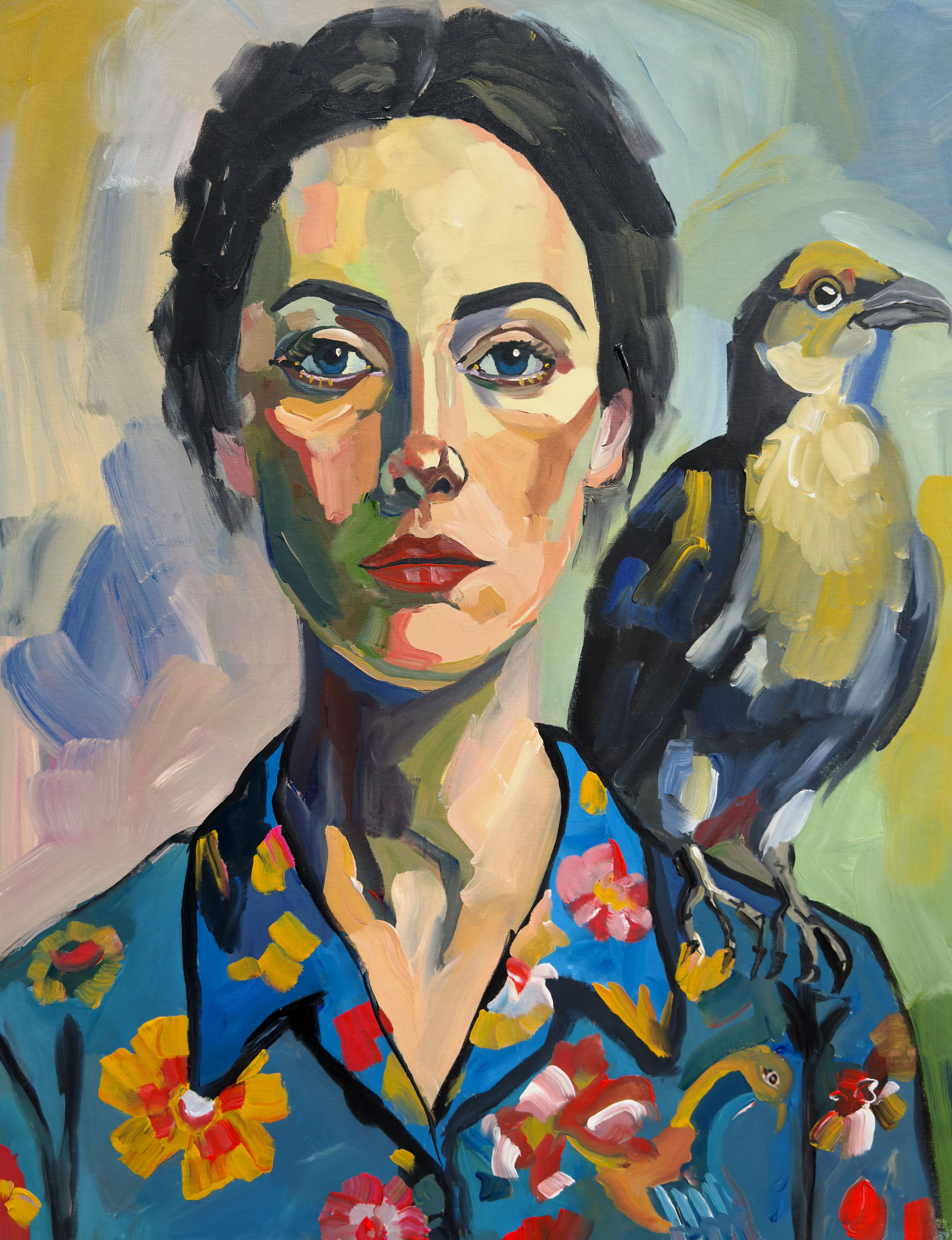 On my shoulder  Limited Edition Print
