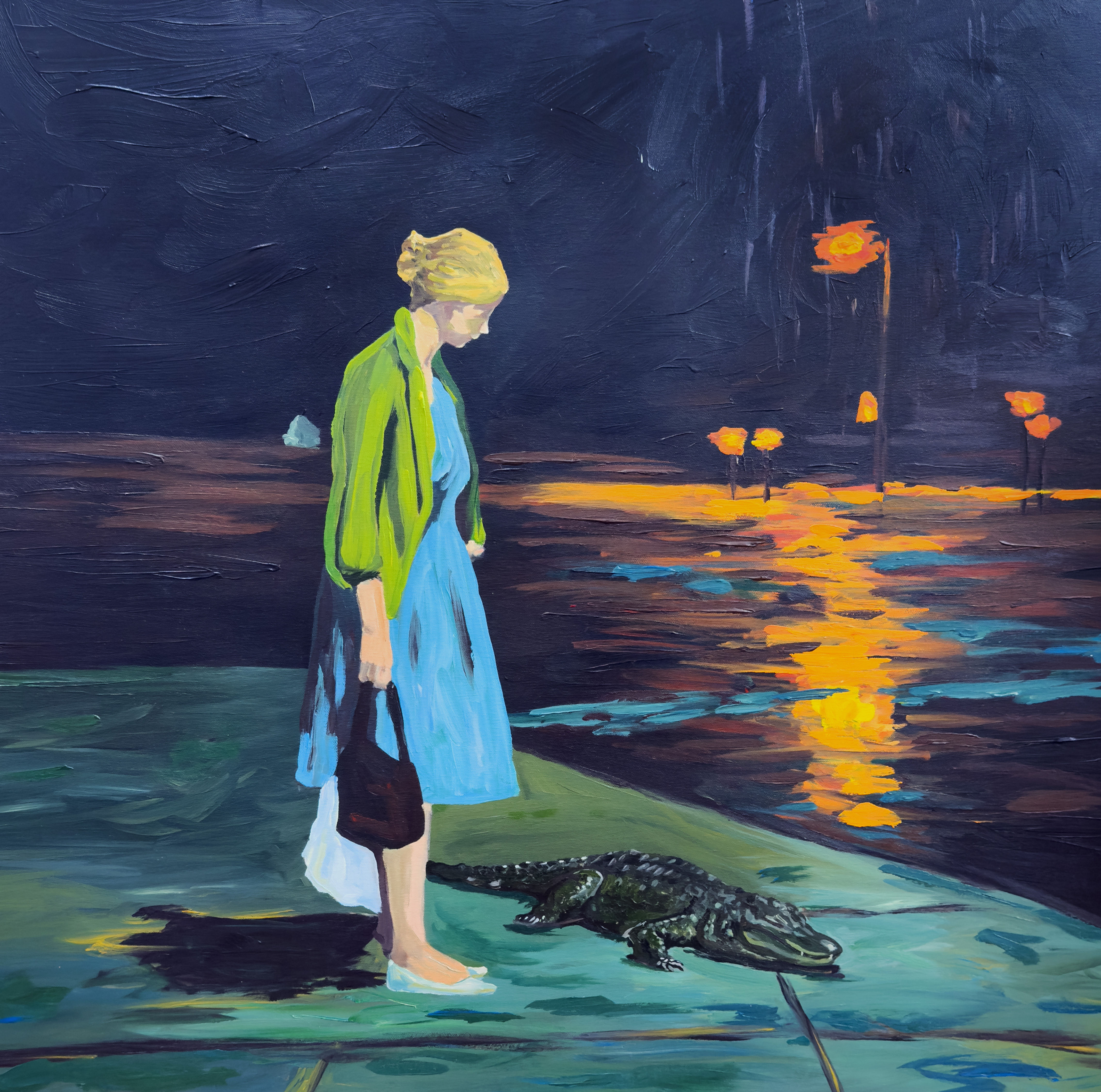 Lady and the Reptile Limited edition print
