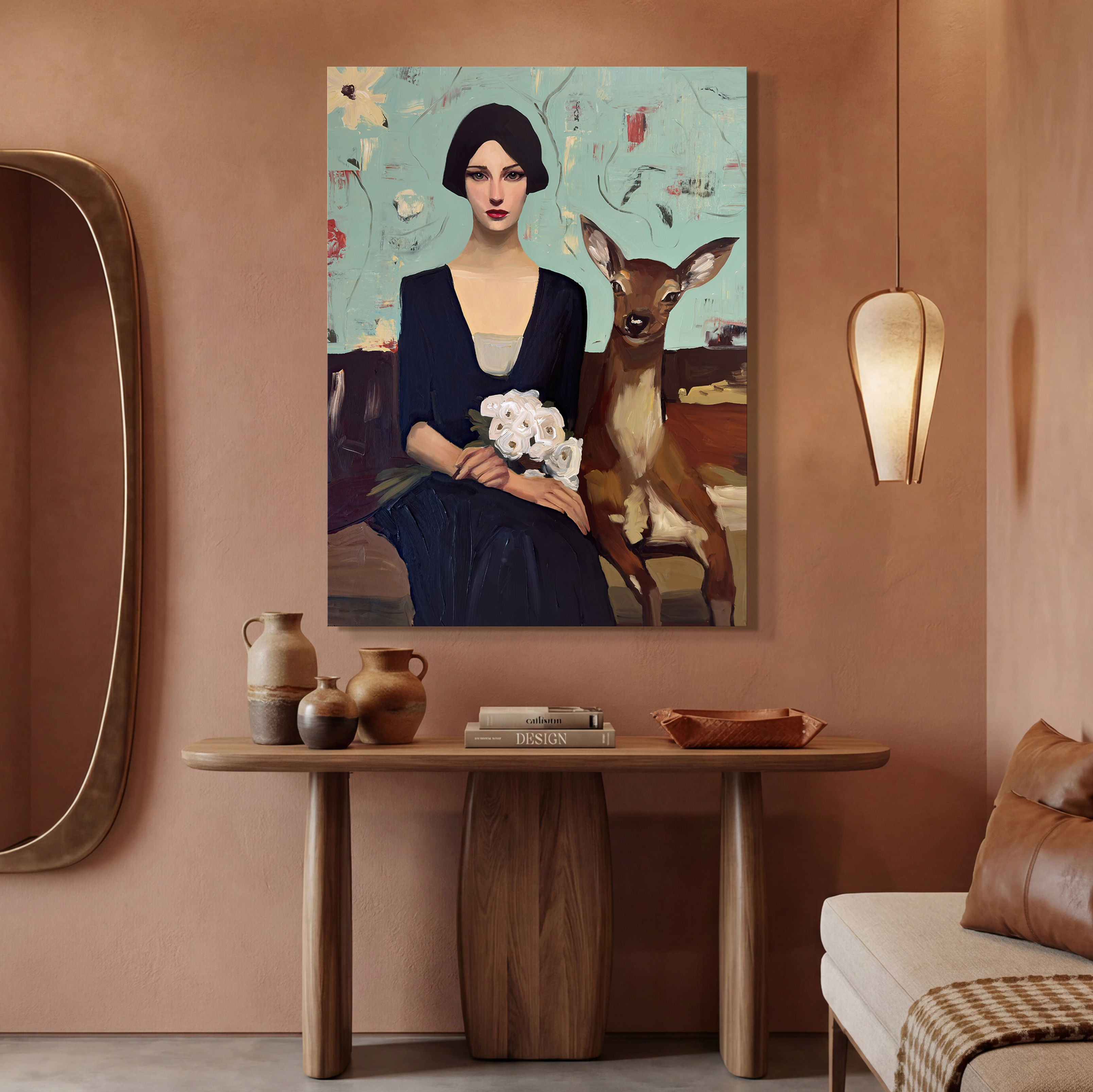 Deer Oh Deer - Canvas Print