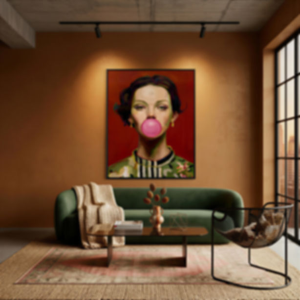 Happiness For Me - Canvas Print*