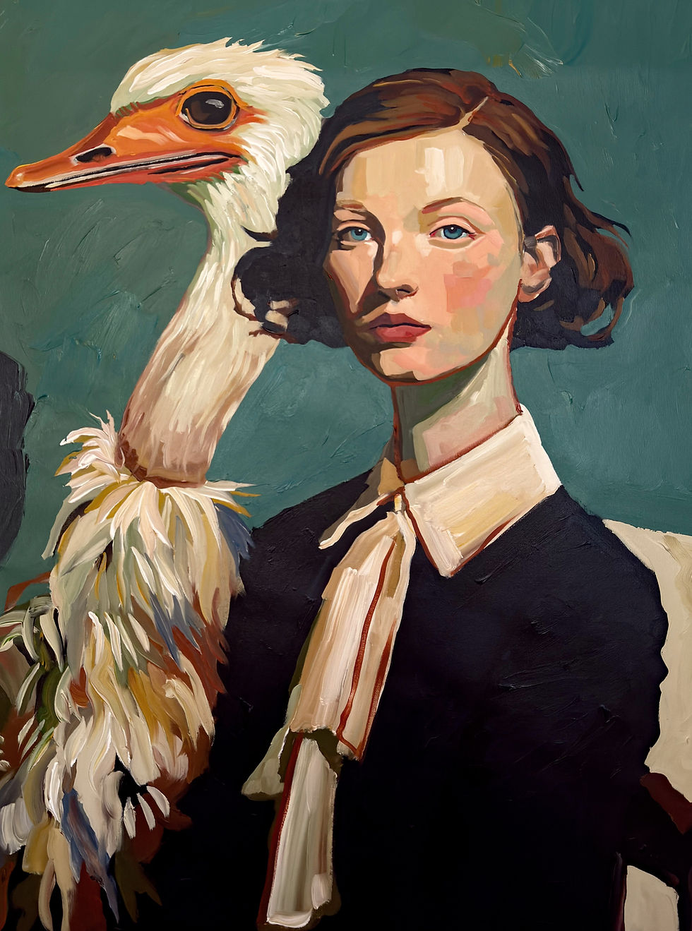 Thumbnail: Graceful In Manner - Canvas Print