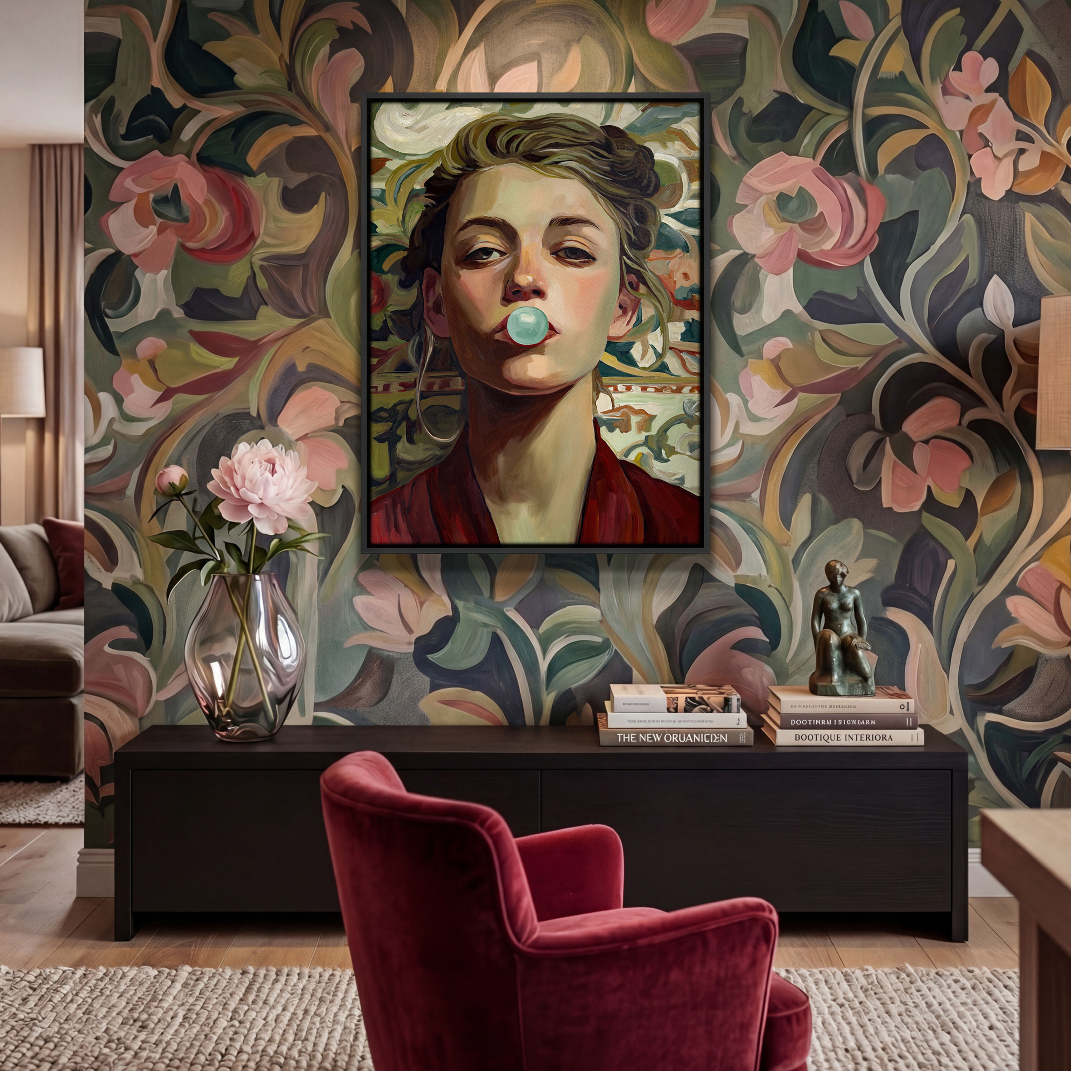 Blow Me (A Bubble) - Original Painting