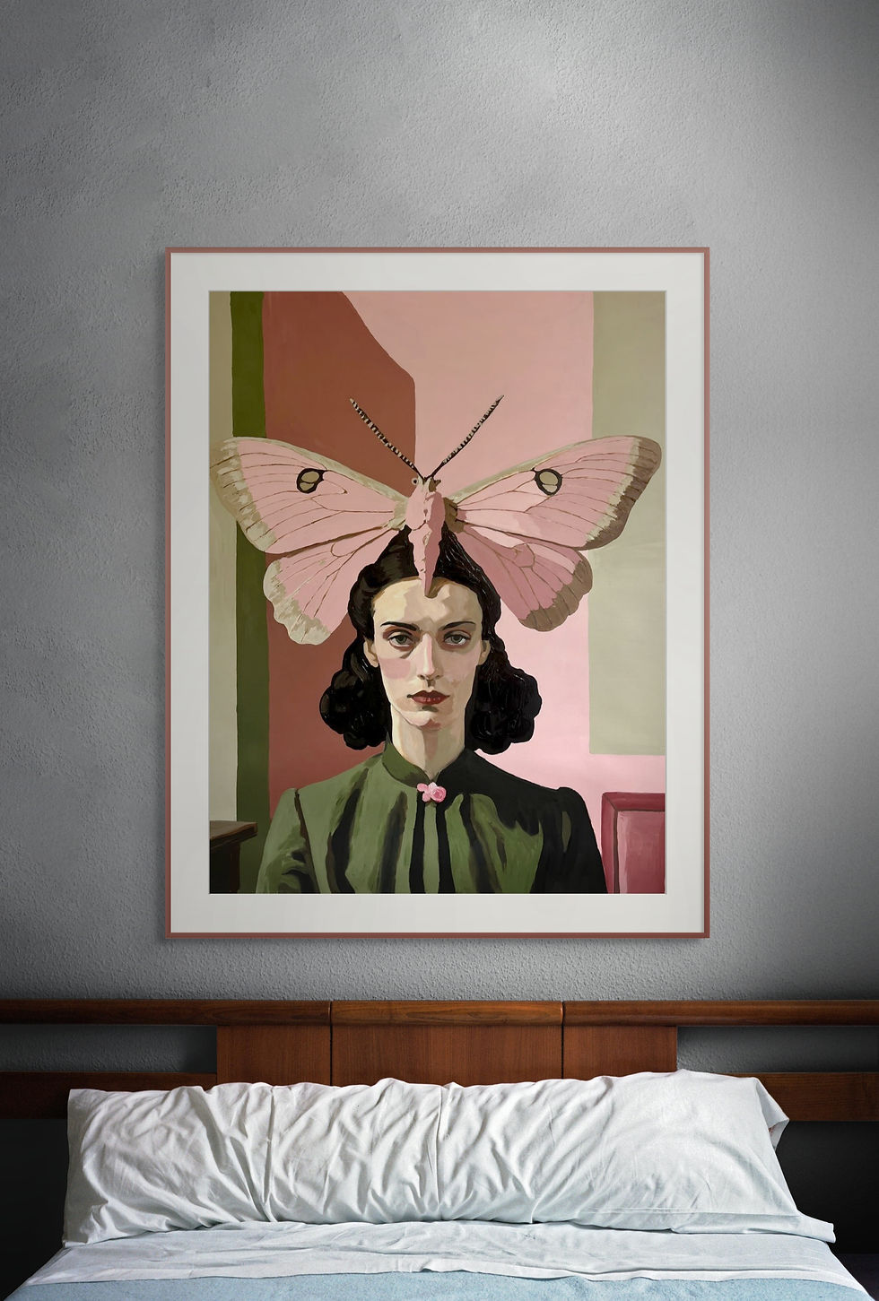 Thumbnail: Fluttering Feeling Canvas Print