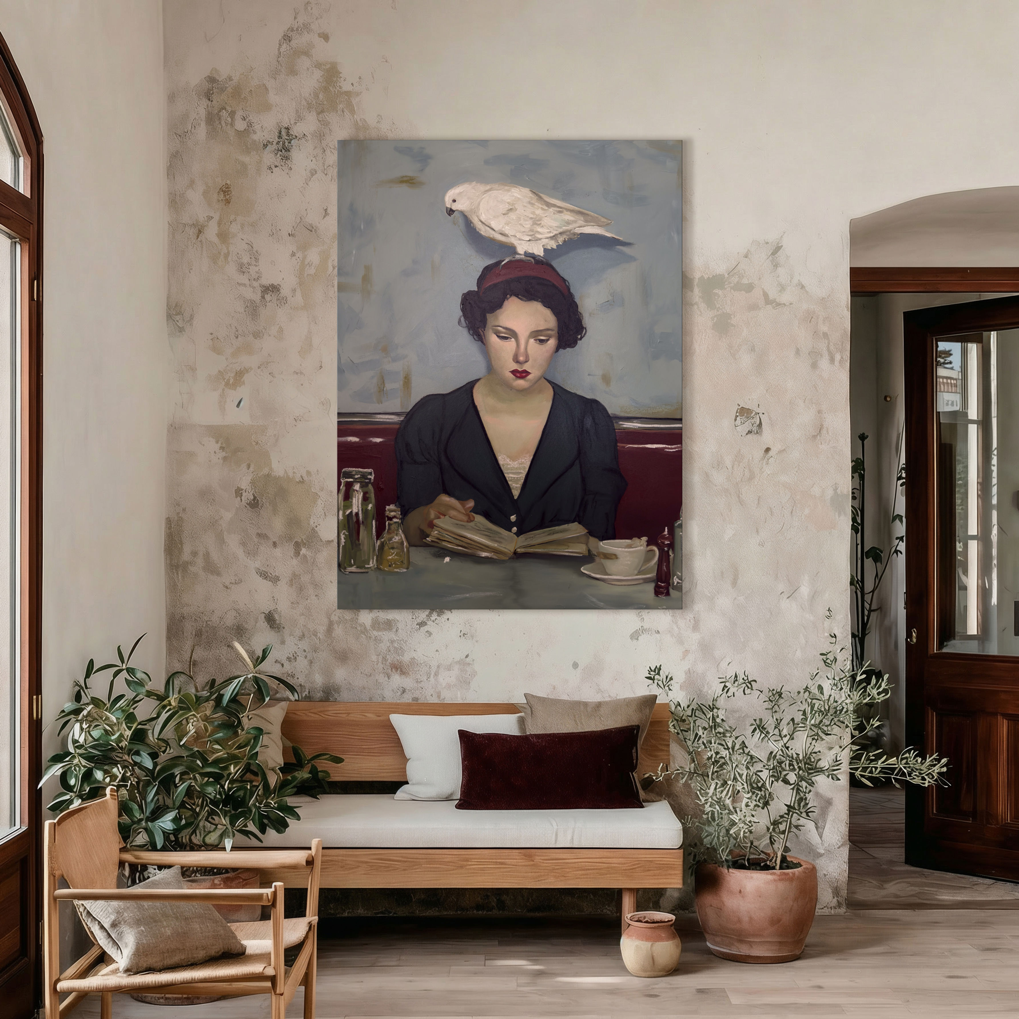 Light Read - Canvas Print