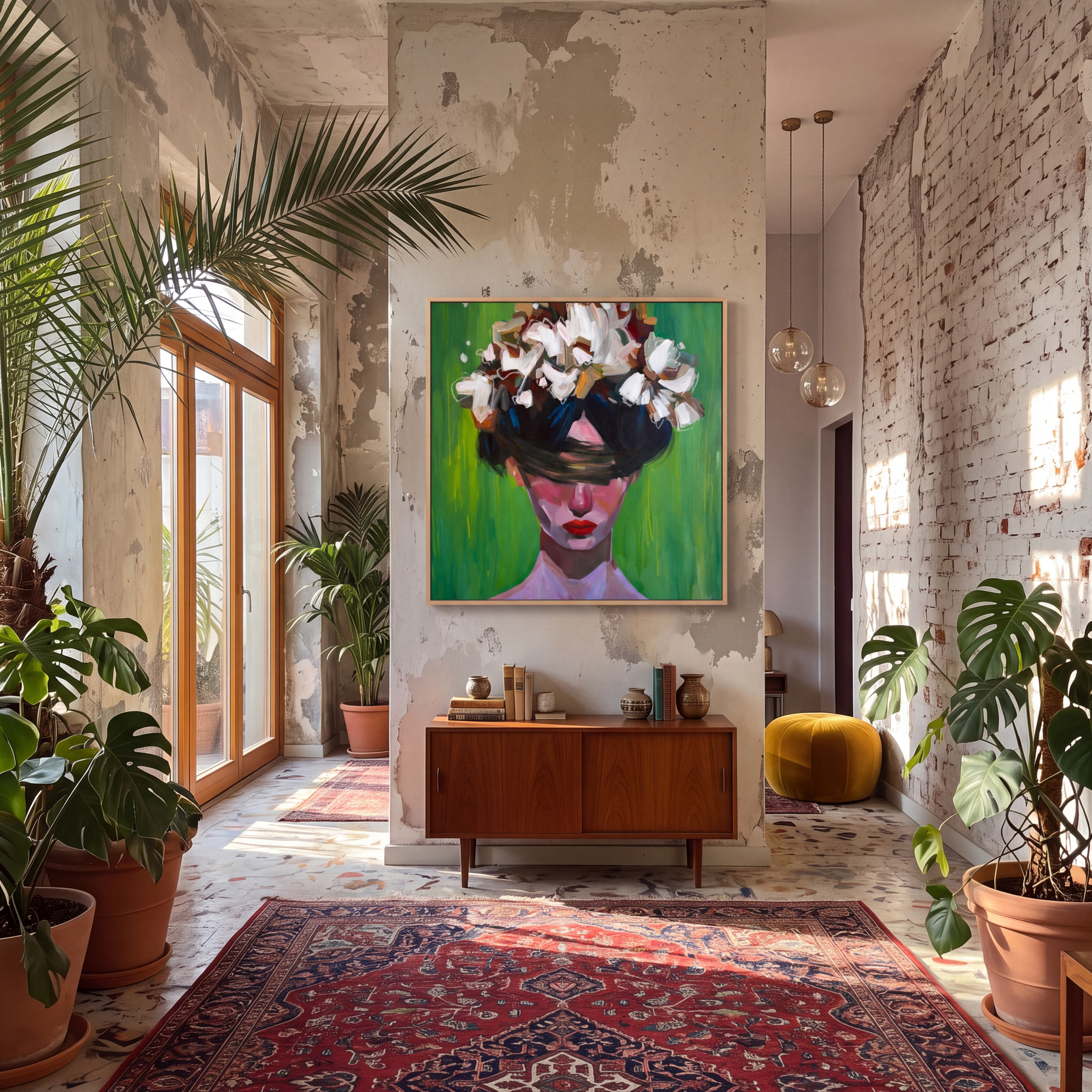 Floral Heir- Original Painting
