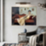 Thumbnail: Antique Relaxation - Canvas Print*