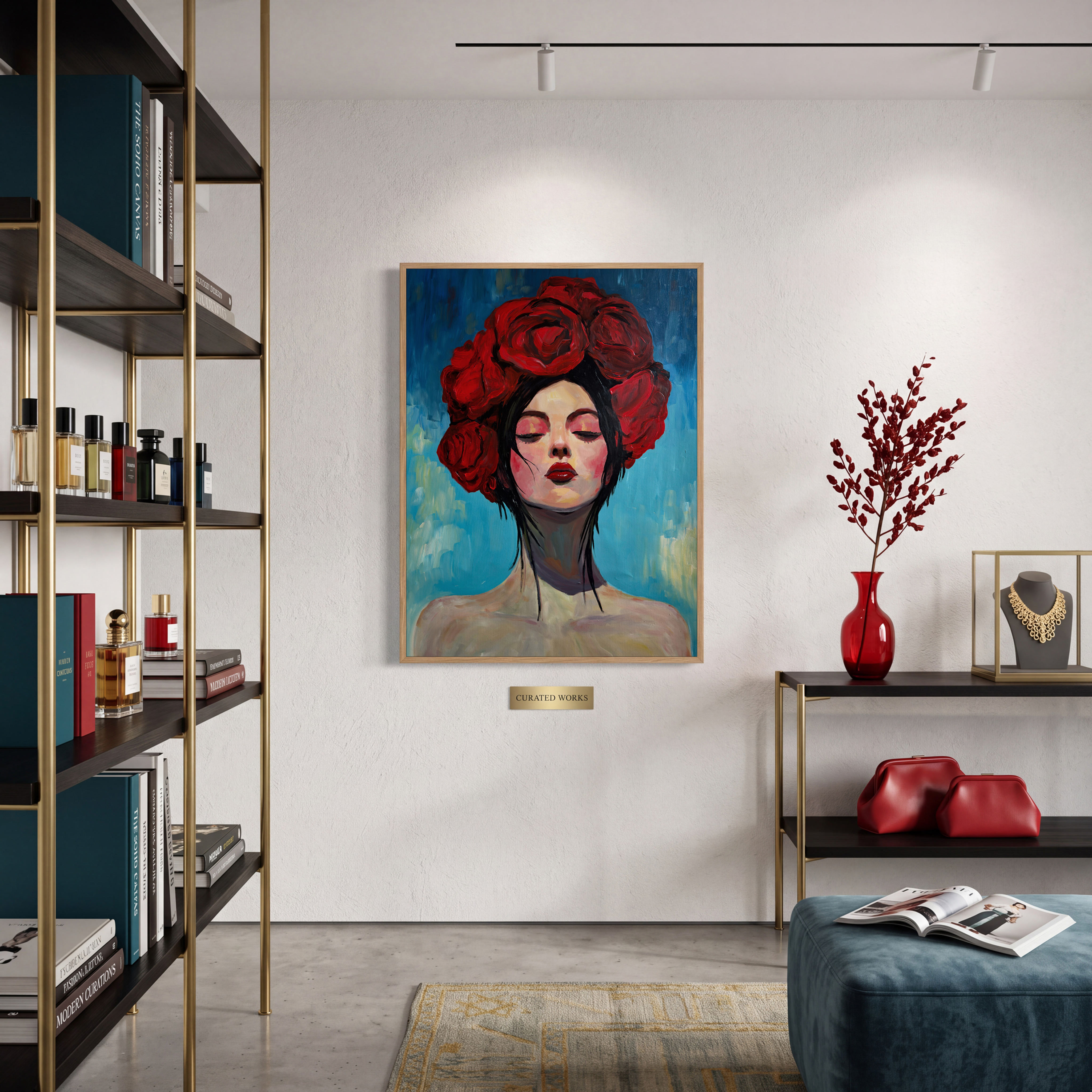 Ruby Decadence - Original Painting