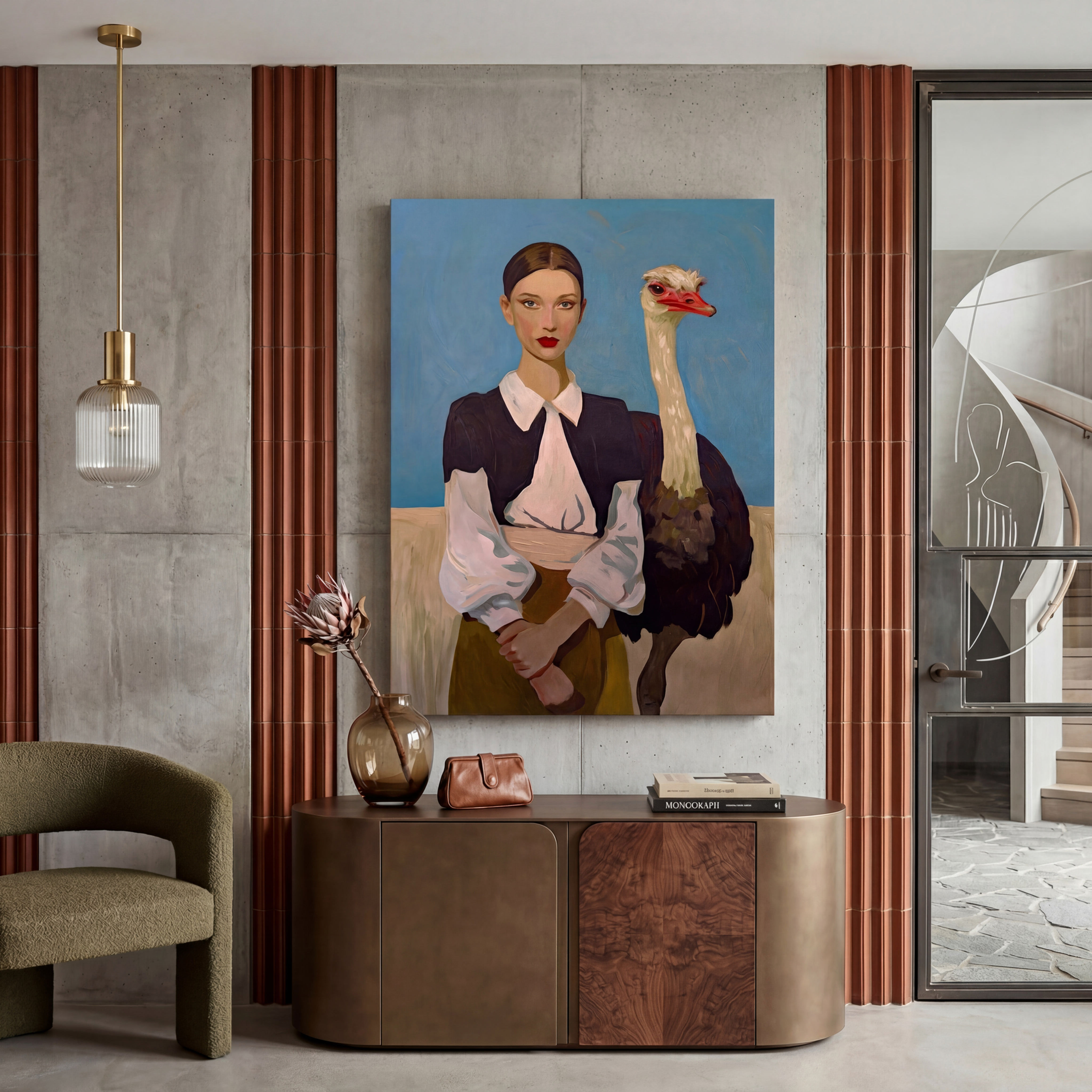 Stillness With A Witness - Canvas Print