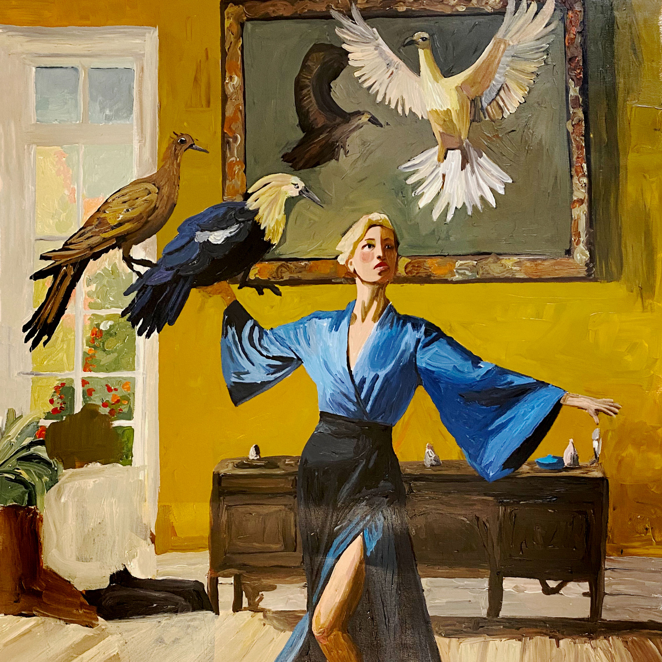 Performing Magic Canvas Print