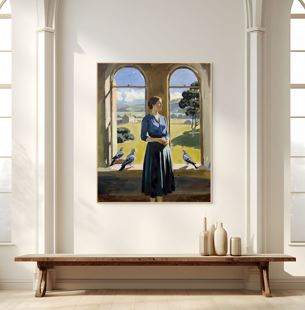 Thumbnail: Beyond the Glass Canvas Print