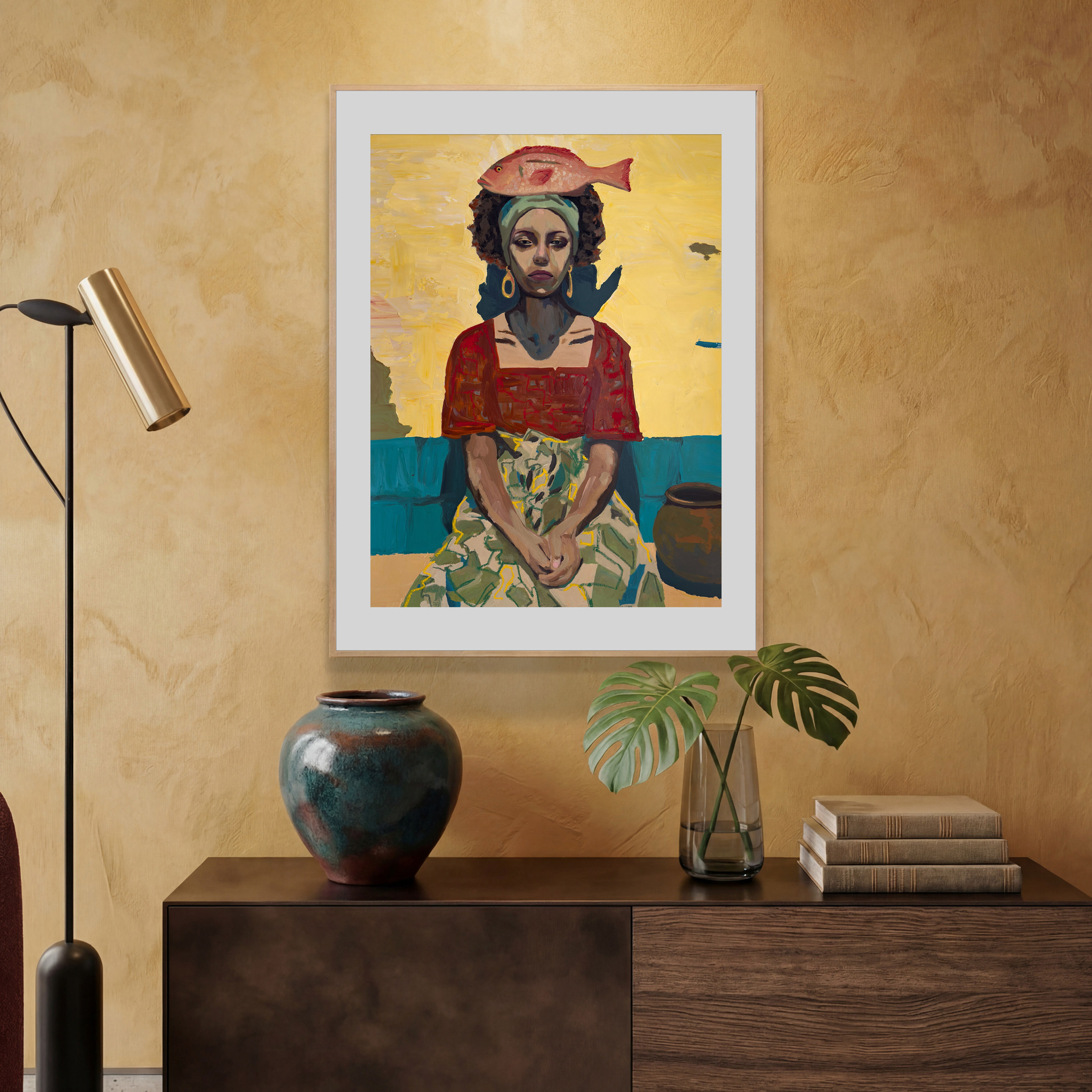 Freshly Caught - Print