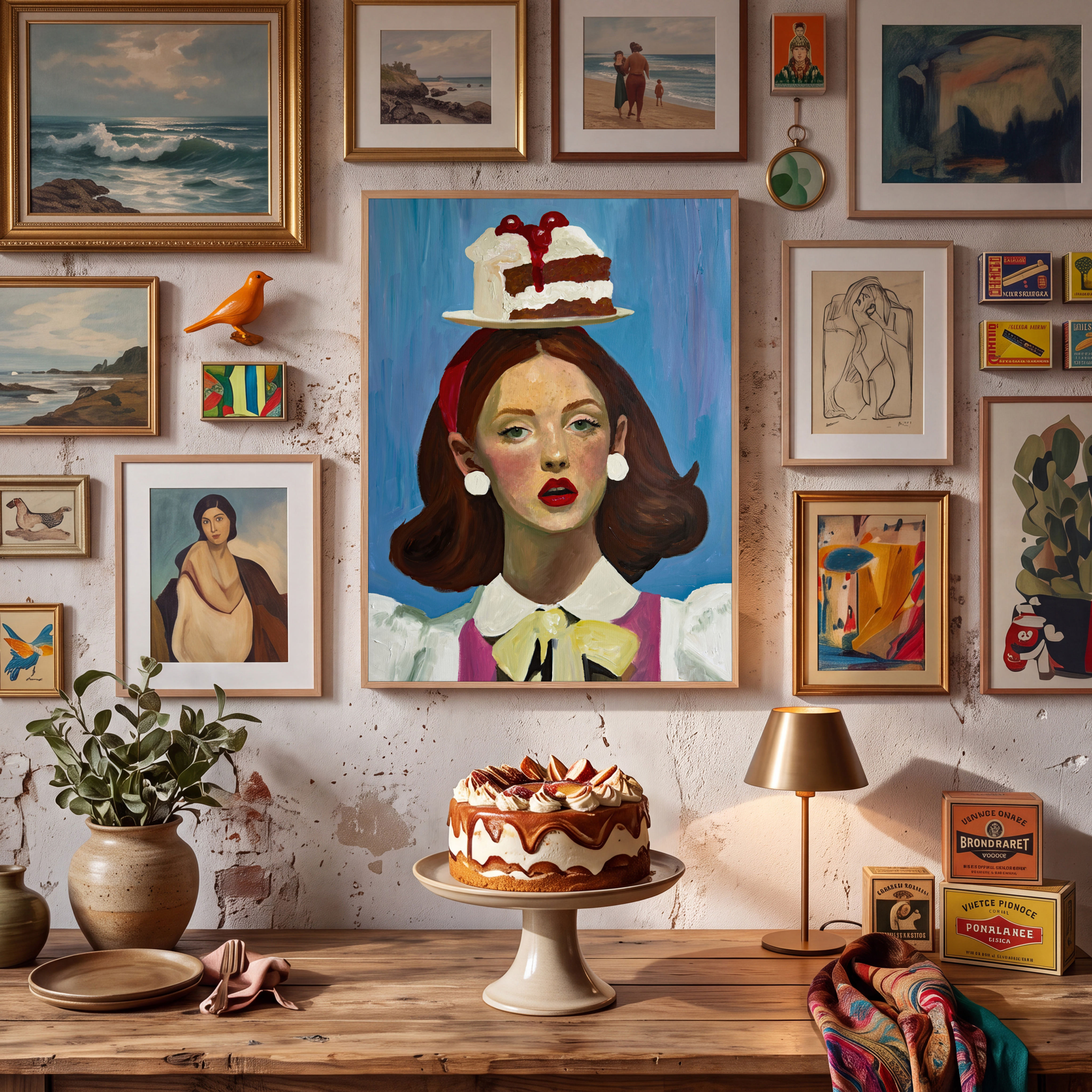 Frosting and Freckles - Original Painting