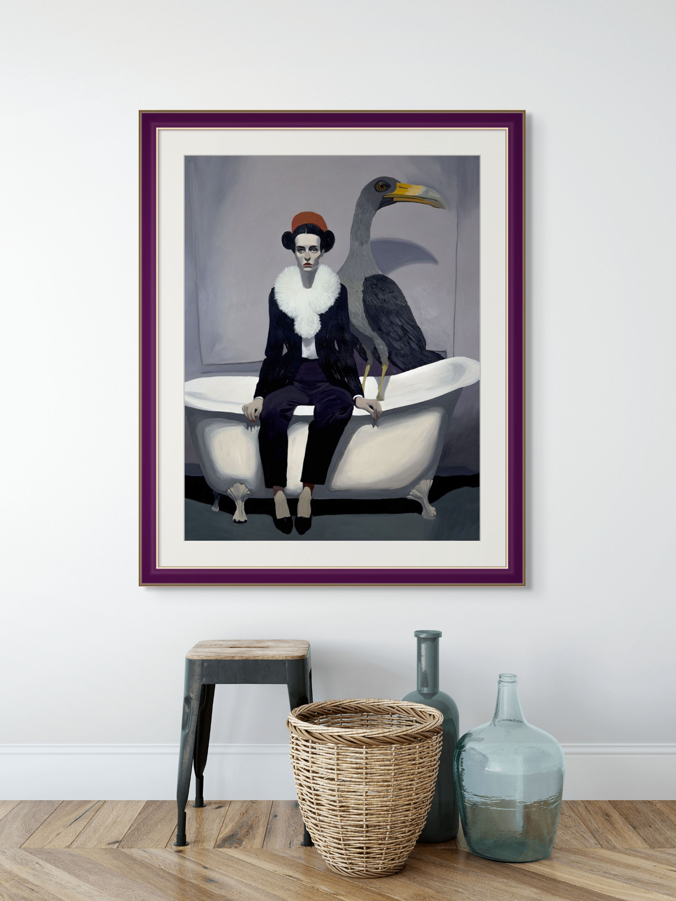 Frill Seeker Limited Edition Print
