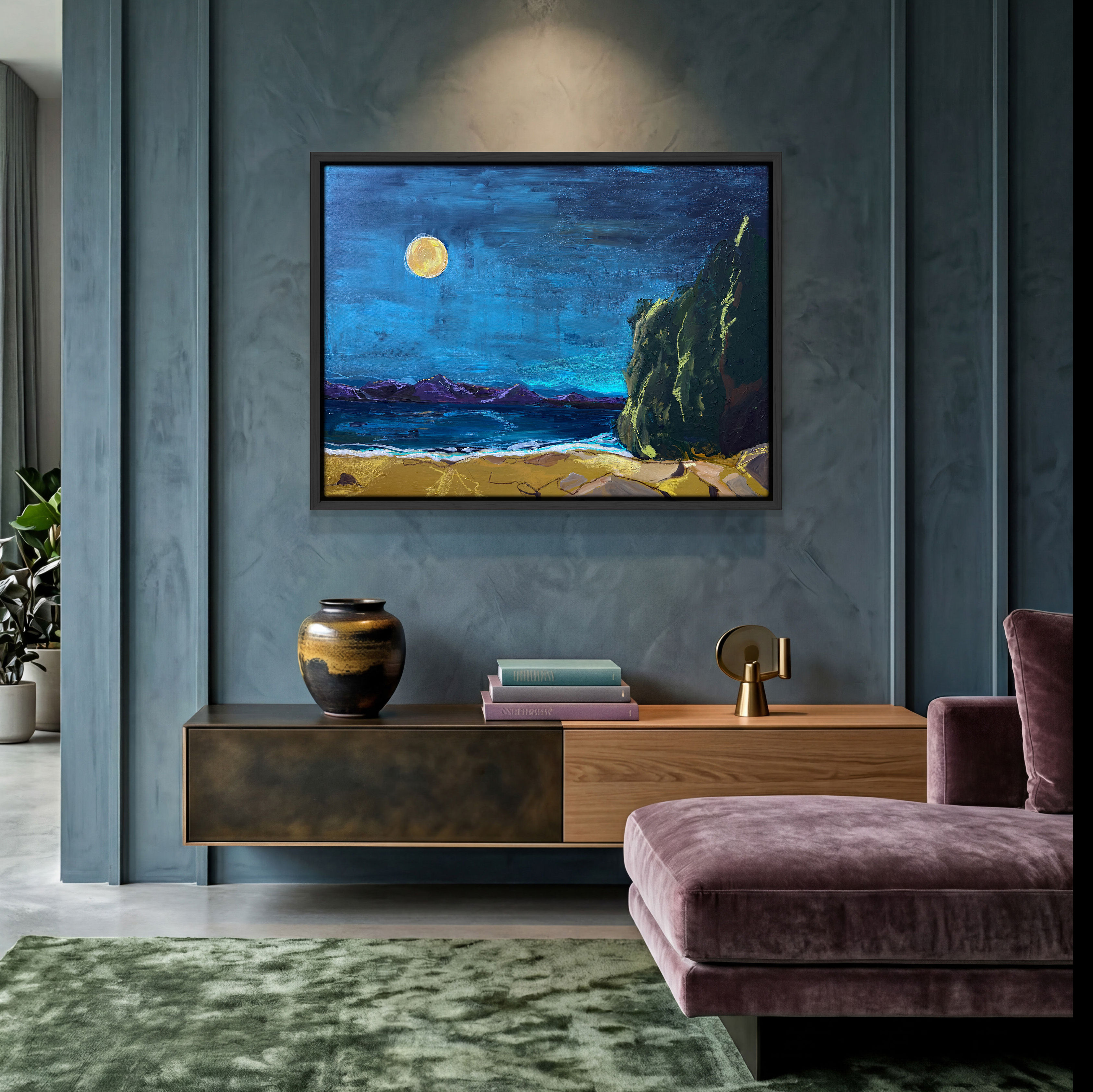 Late Night Dip - Canvas Print*