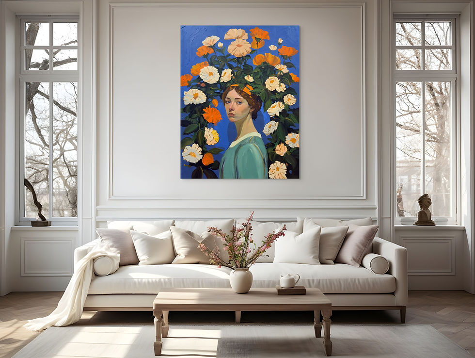 Thumbnail: Petal passage Canvas Print