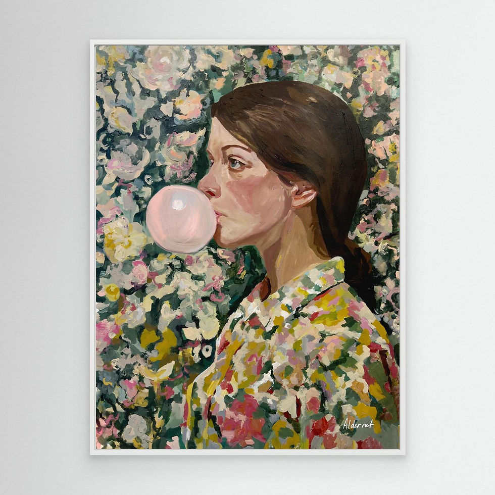 Thumbnail: Cloud Of Pink - Canvas Print*