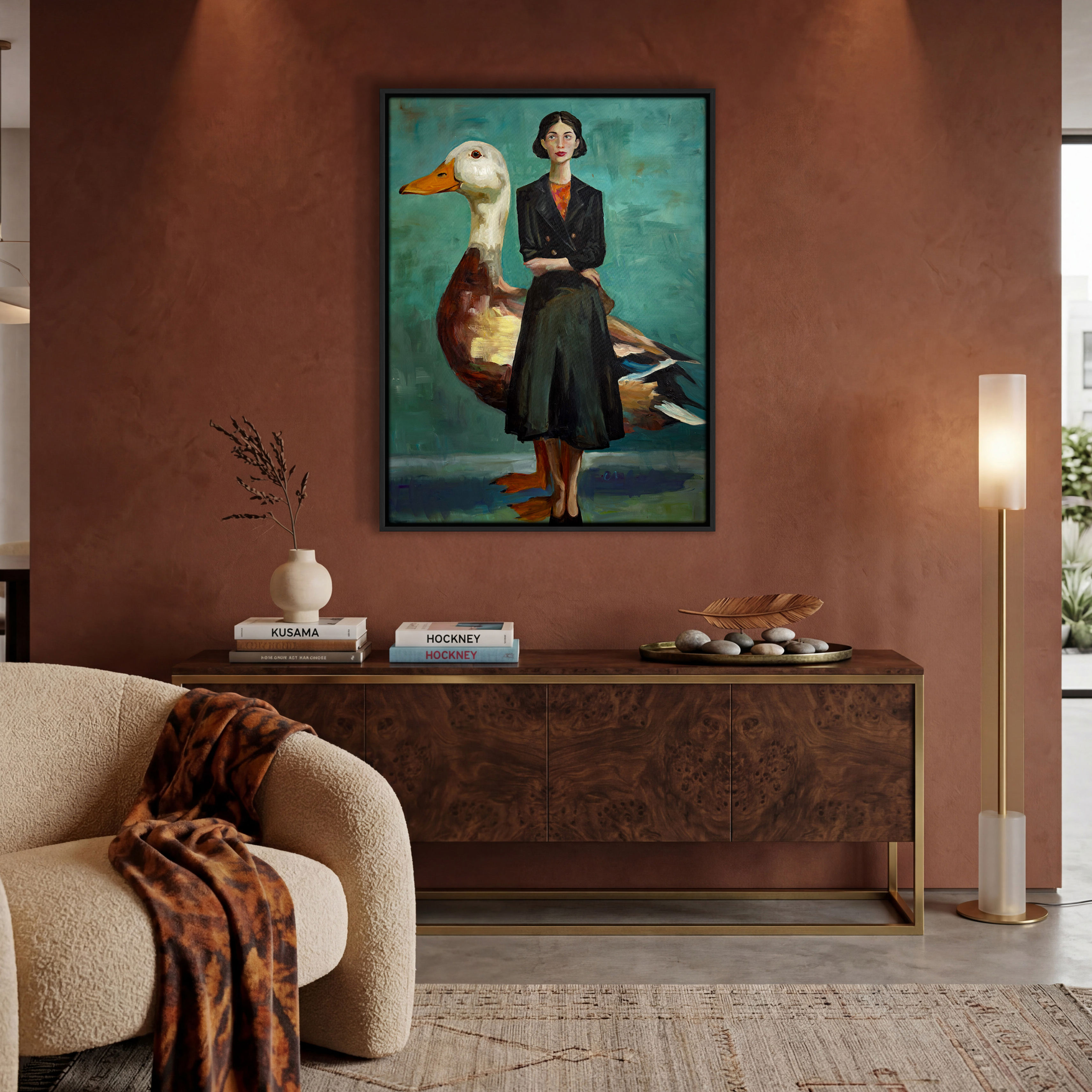 Wishful Water Fowl - Canvas Print*