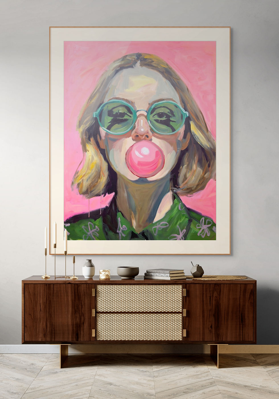 Thumbnail: Gumdrop girl Print Limited Edition