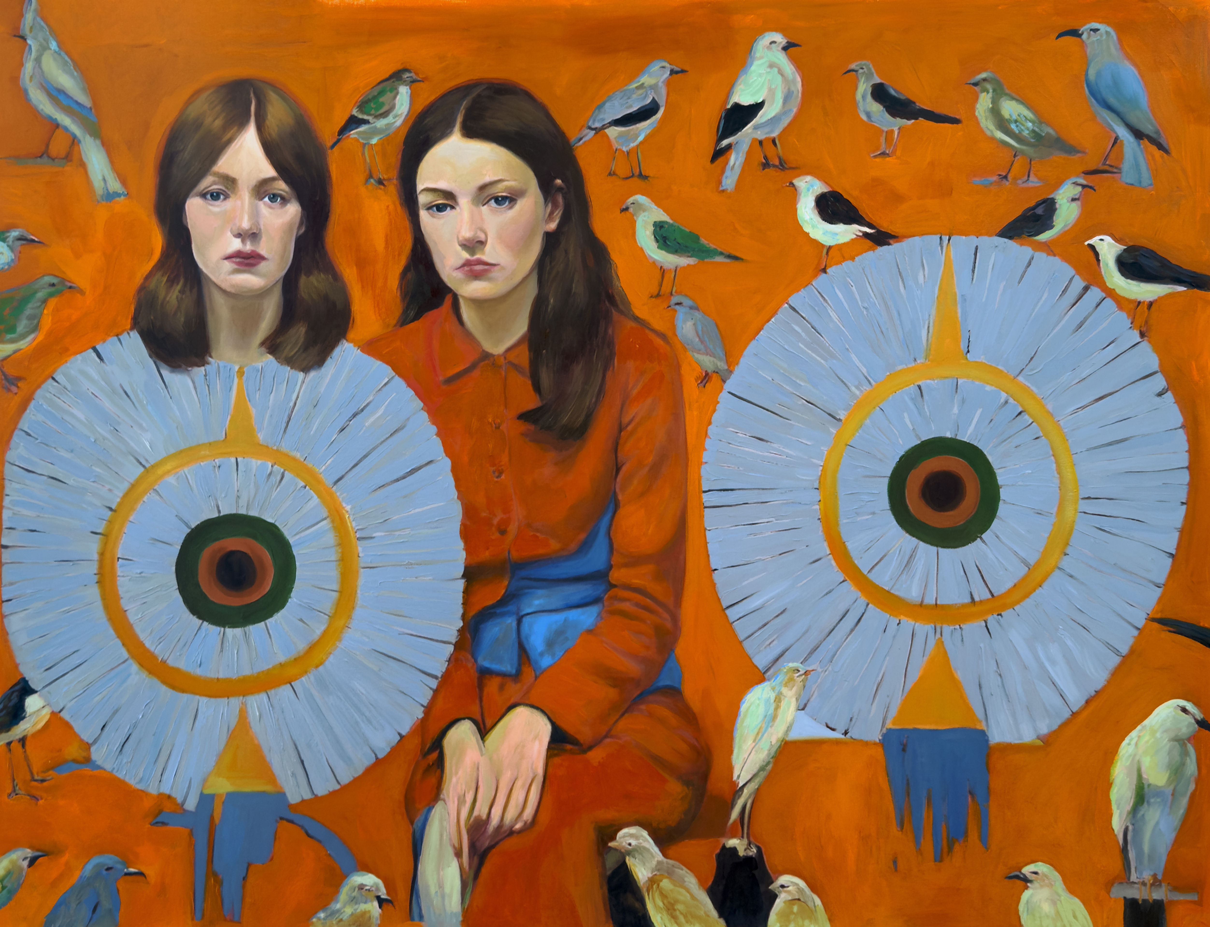 Eyes of the sky Canvas Print