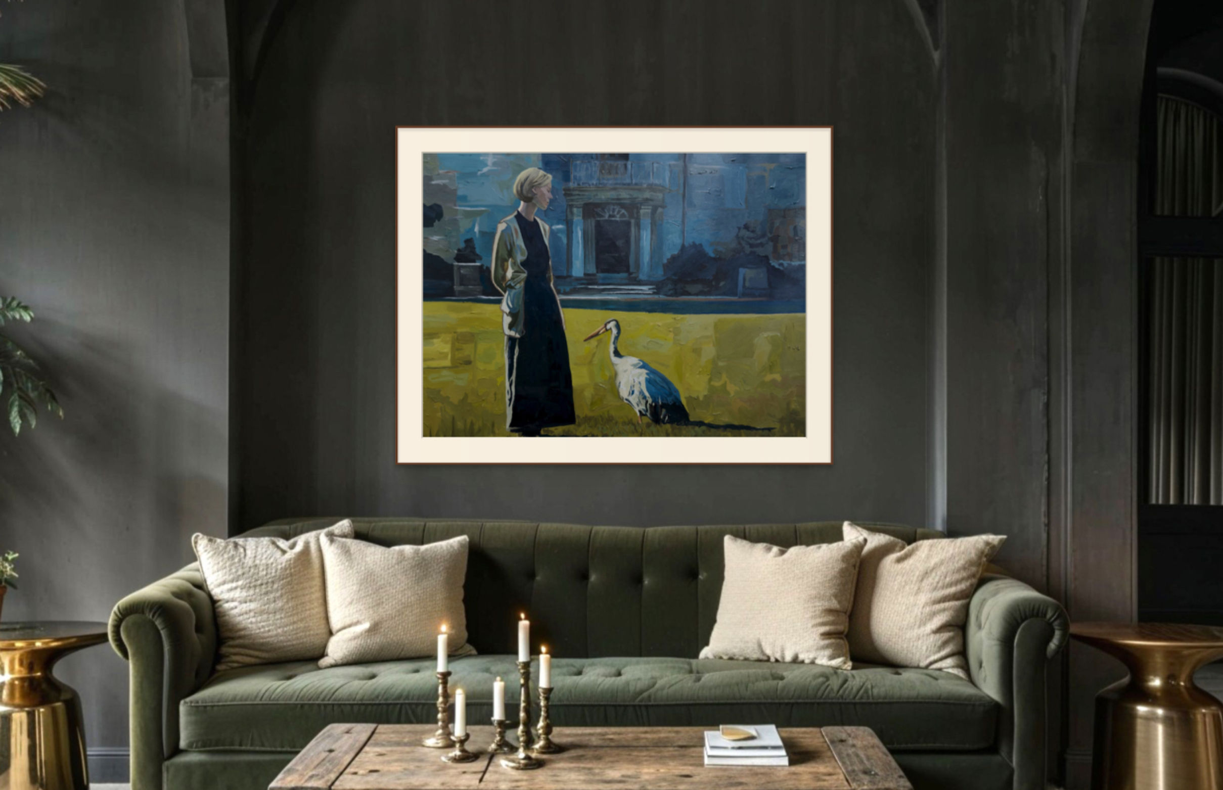Stork of the estate - Limited Edition Print
