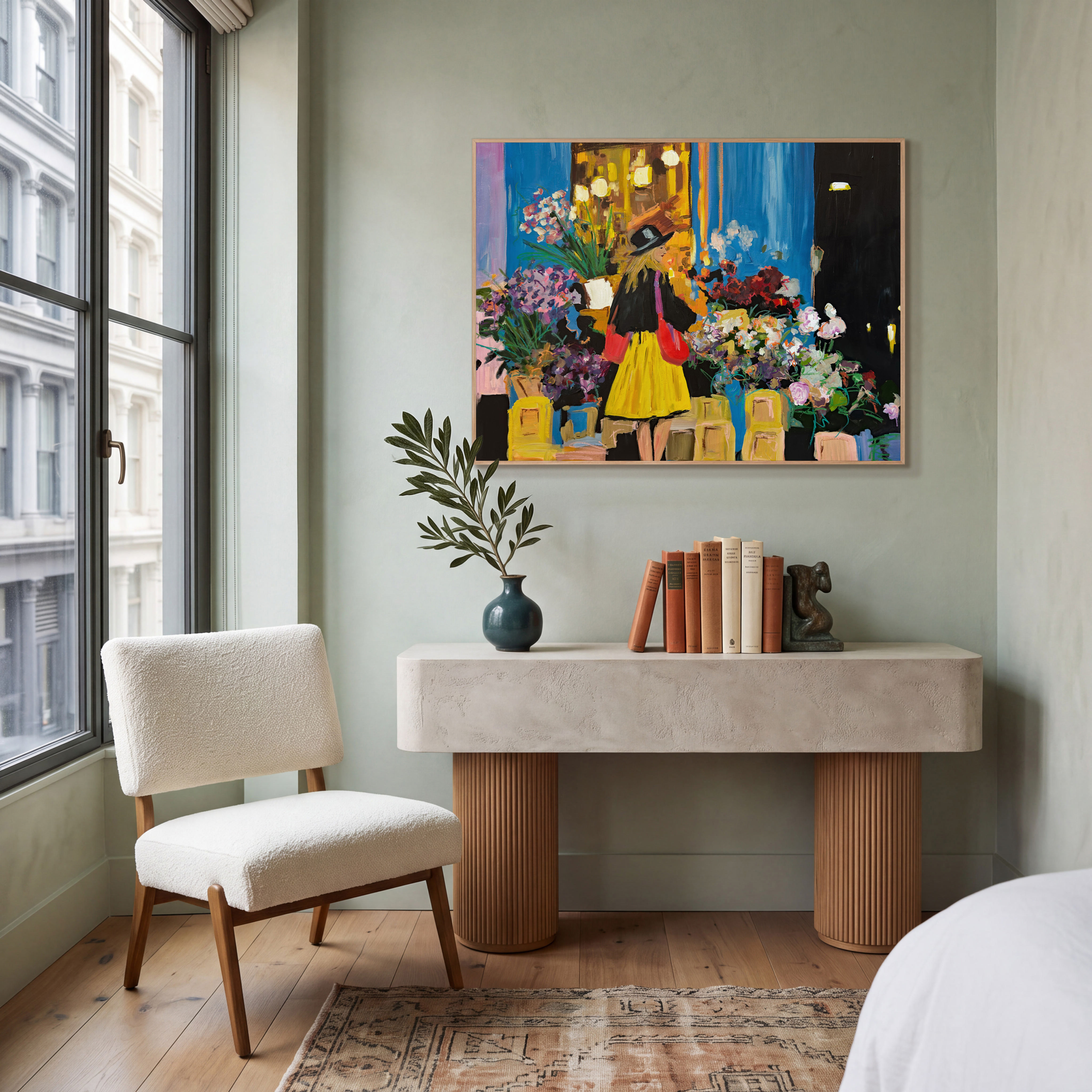 City Garden - Original Painting