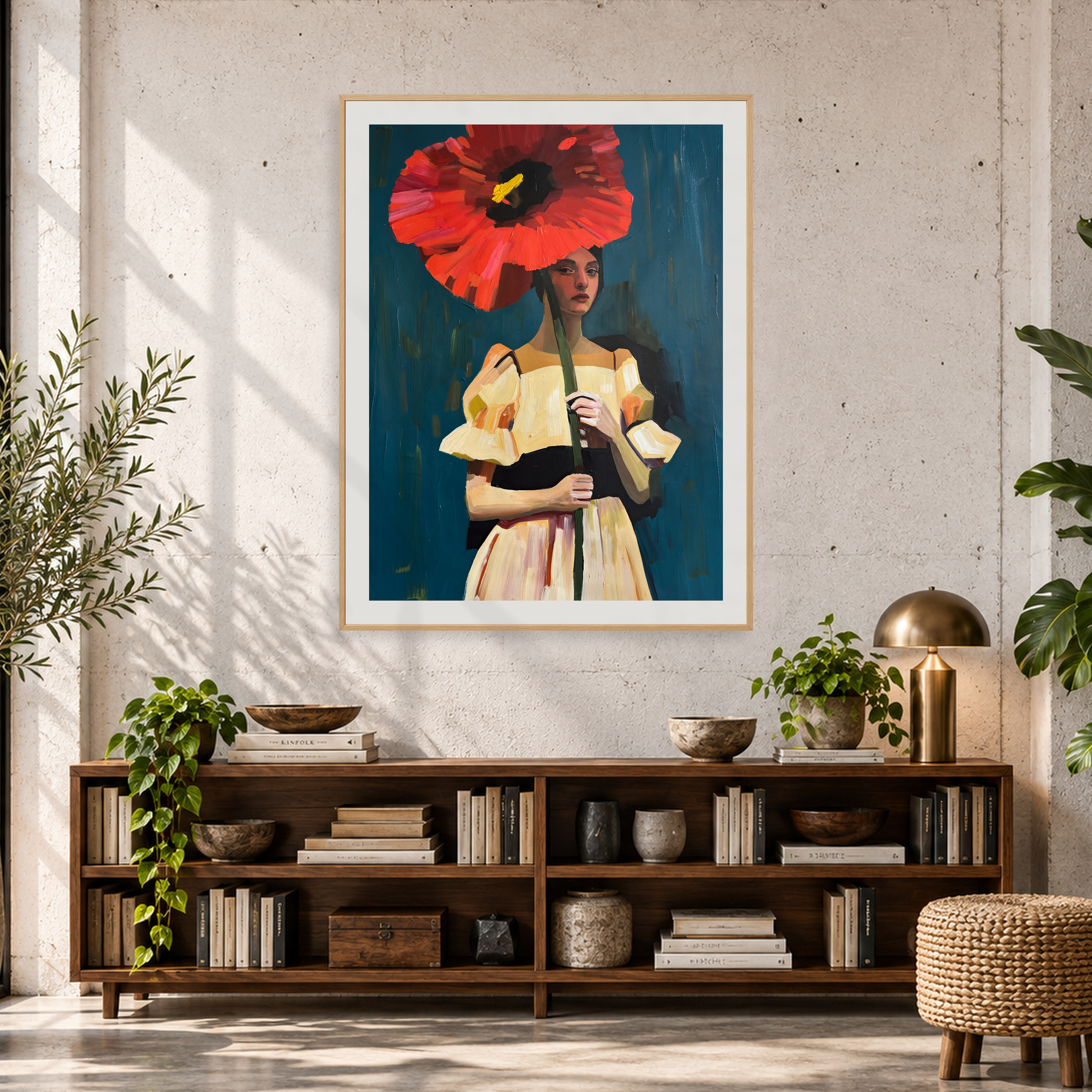 Poppy For Protection - Paper Print