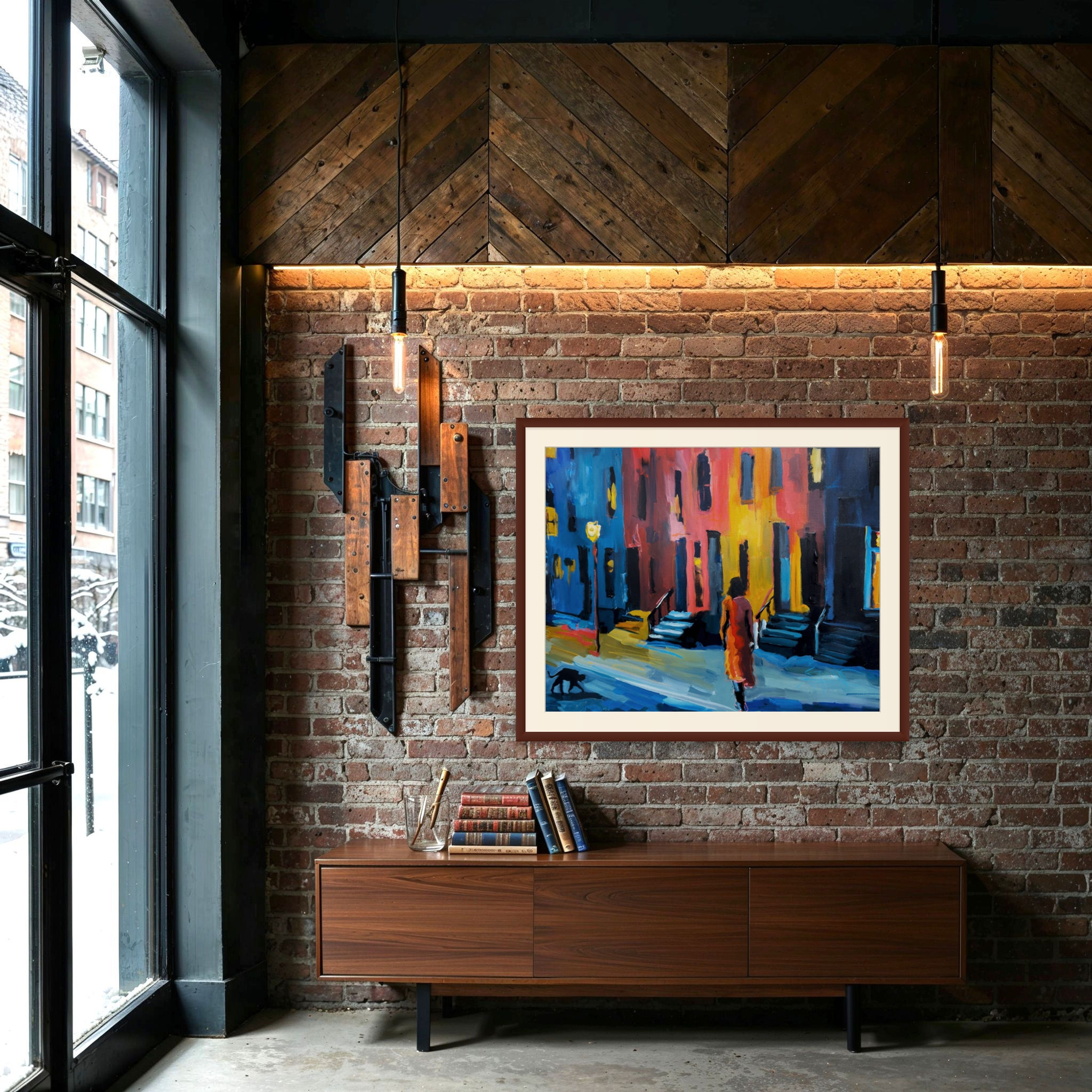 Midnight Row - Limited Edition Print
