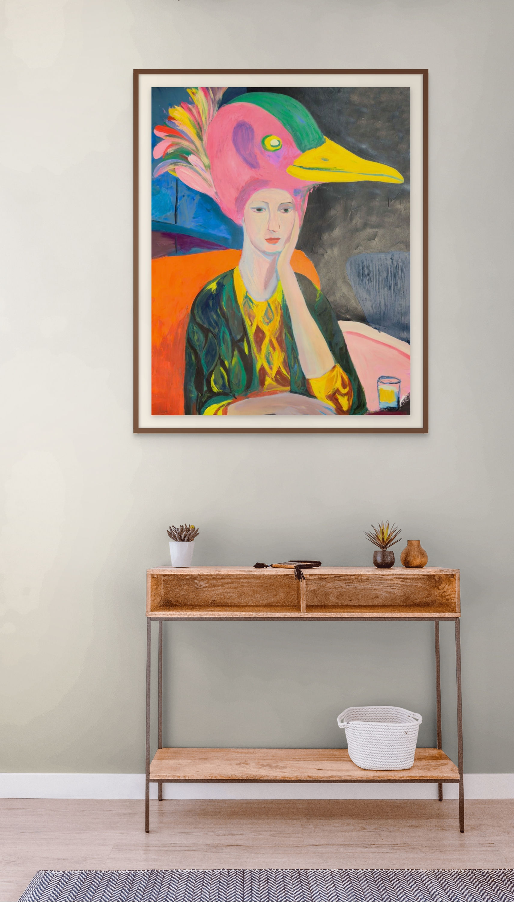 A lot on the mind - limited edition print