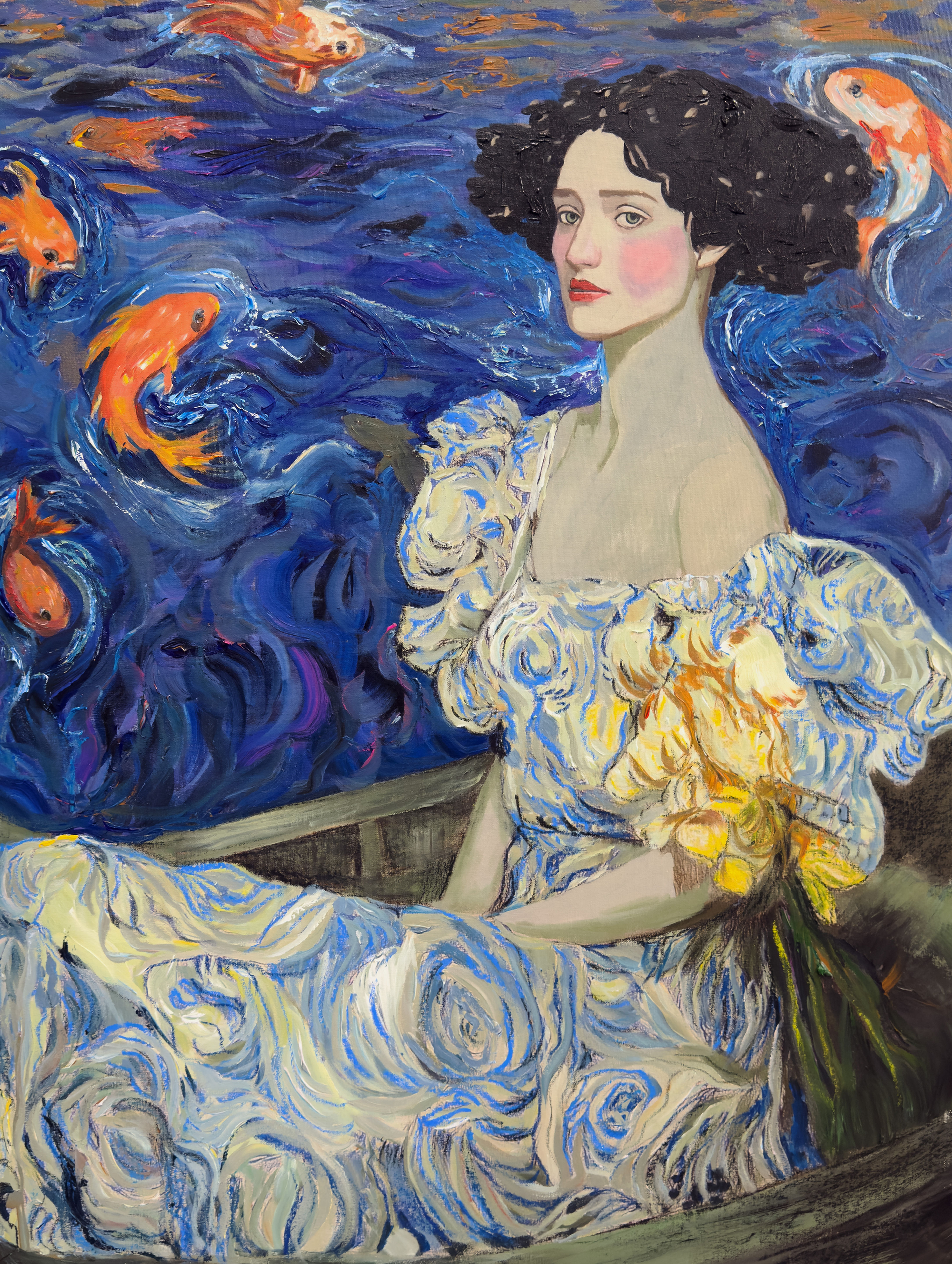 Sailing in the fortune Canvas Print