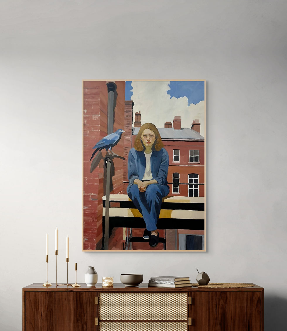 Thumbnail: Princess Street  Canvas Print