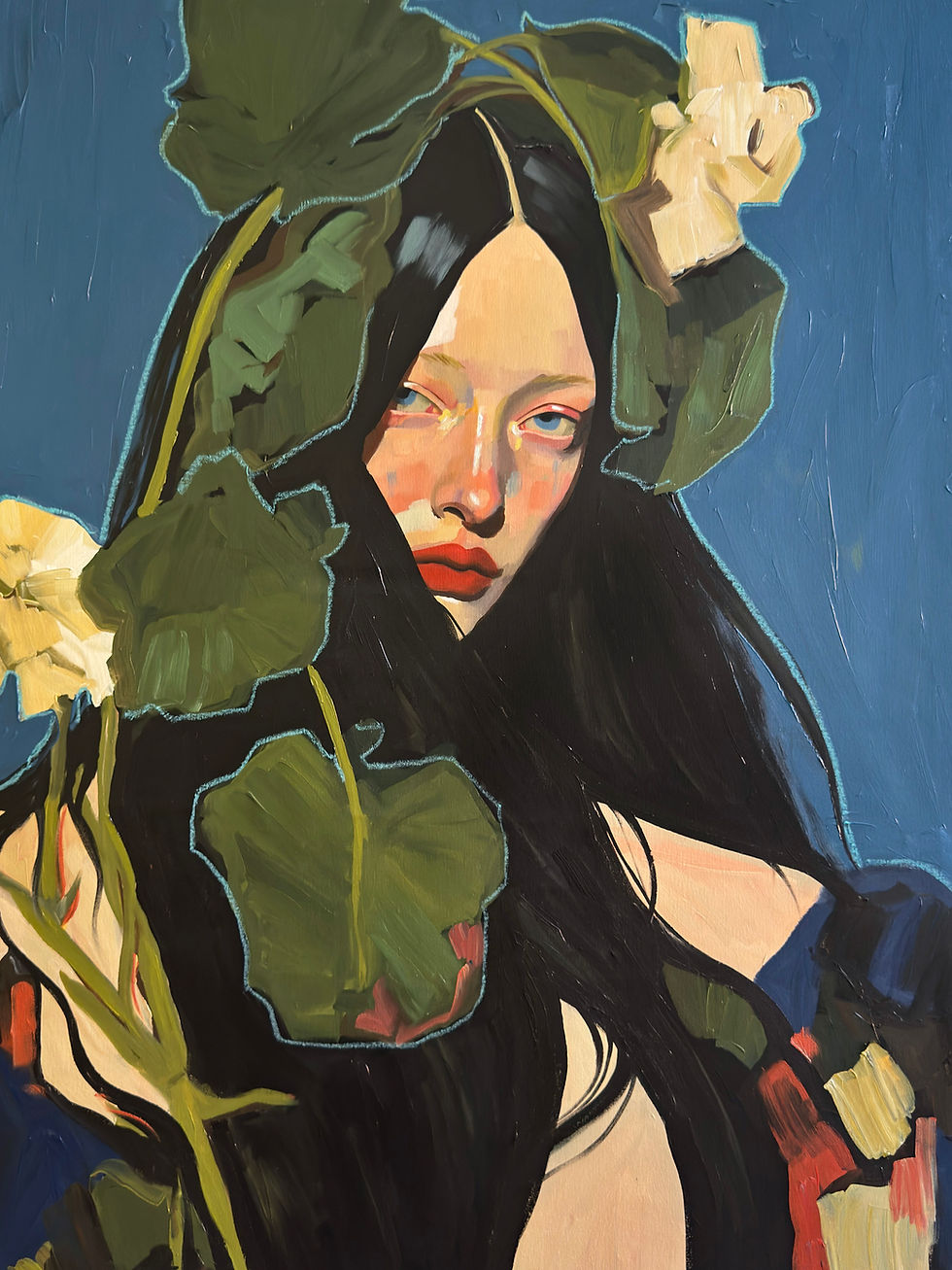 Thumbnail: Lotus in Waiting - Original Painting