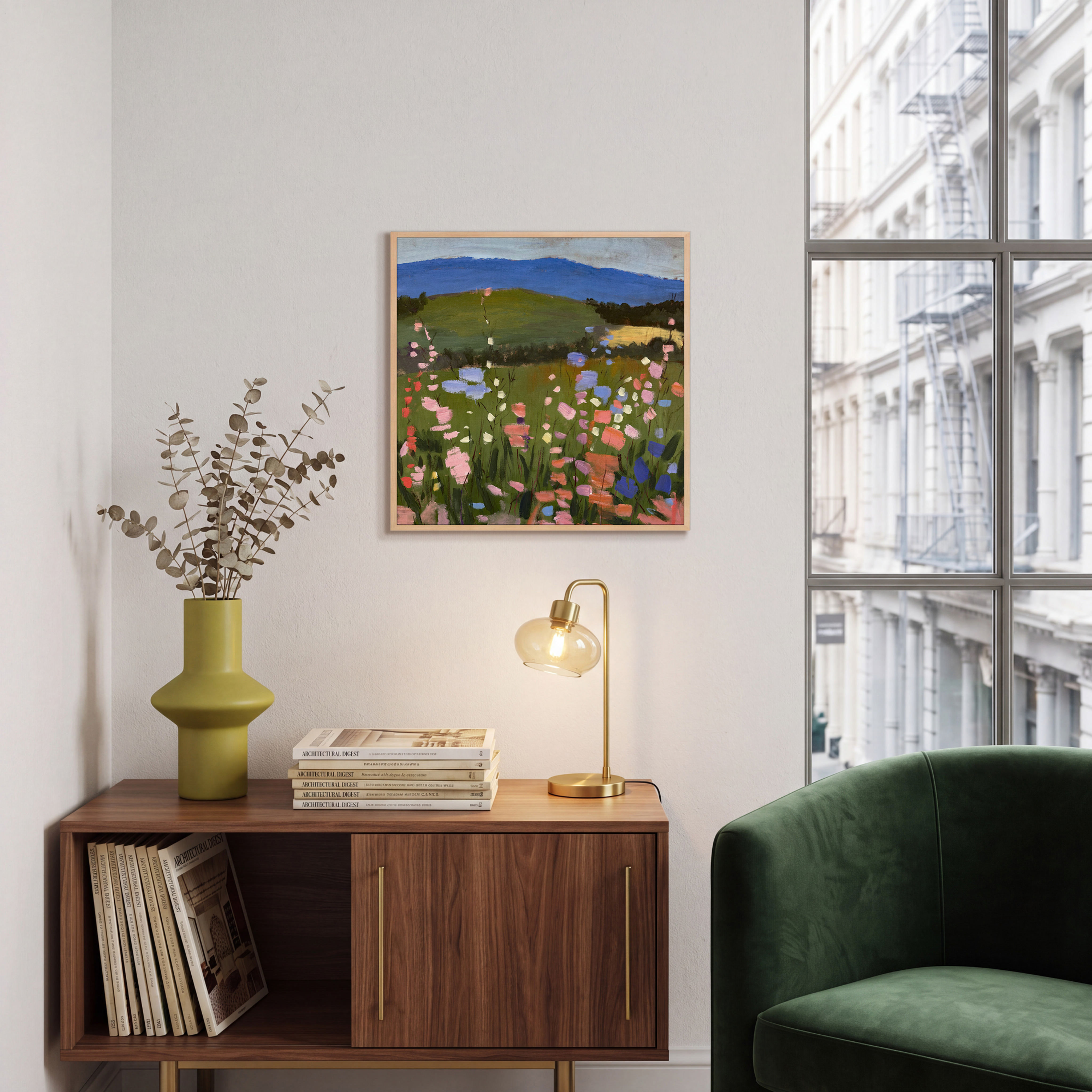 Tangled Bloom - CONTEMPORARY Original Painting