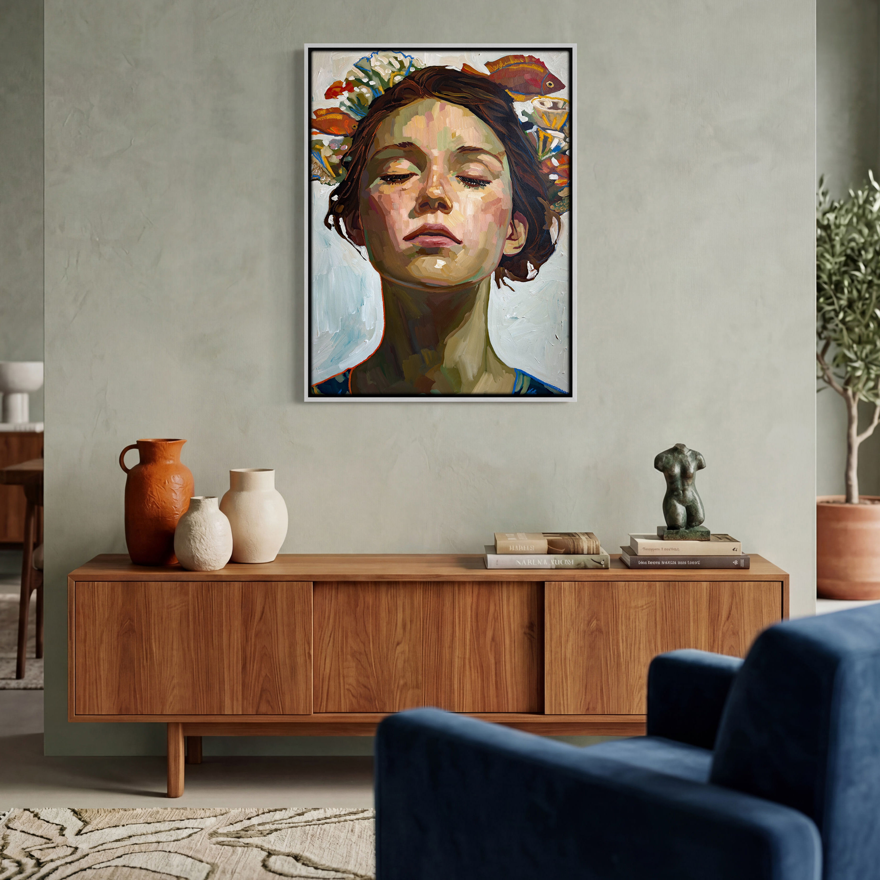 Healing Waves - Canvas Print