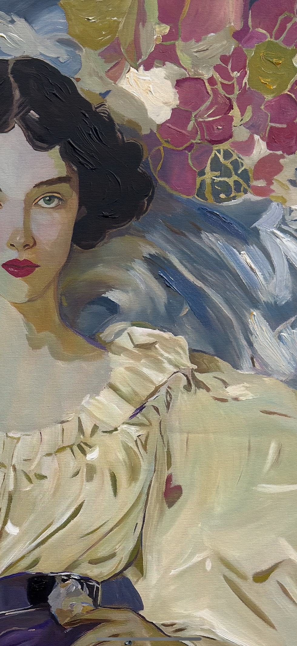 Thumbnail: Queen of currents  Original Painting