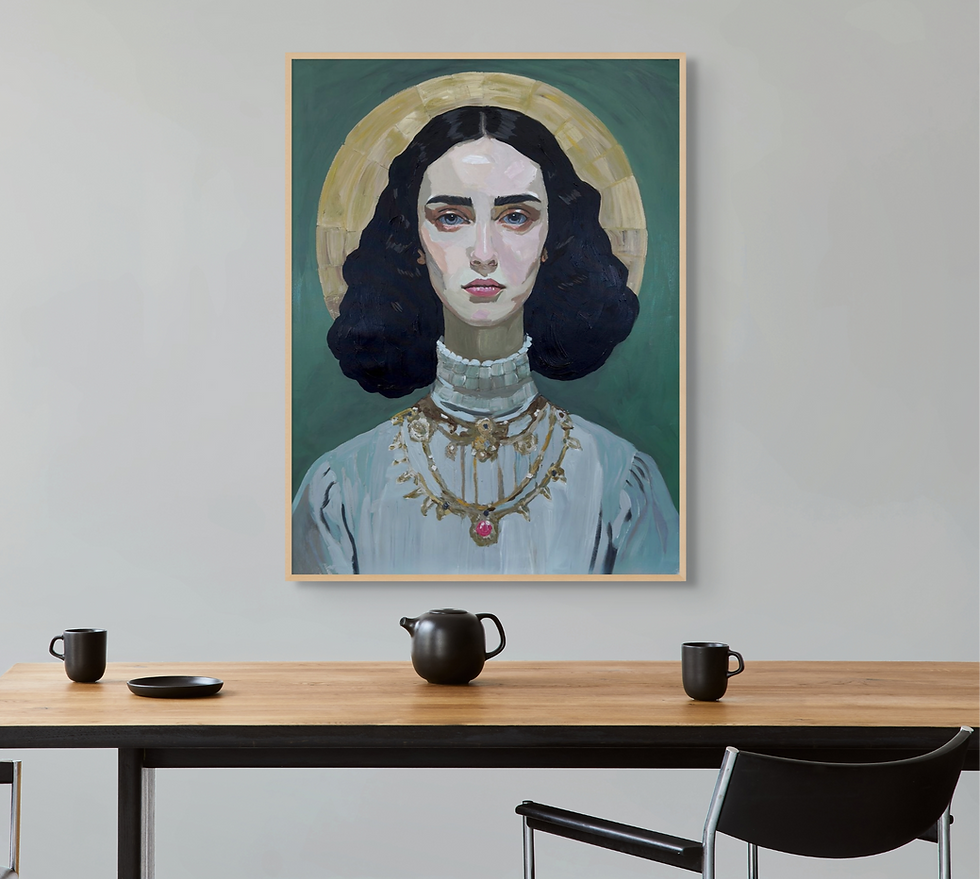 The socialite Original Painting