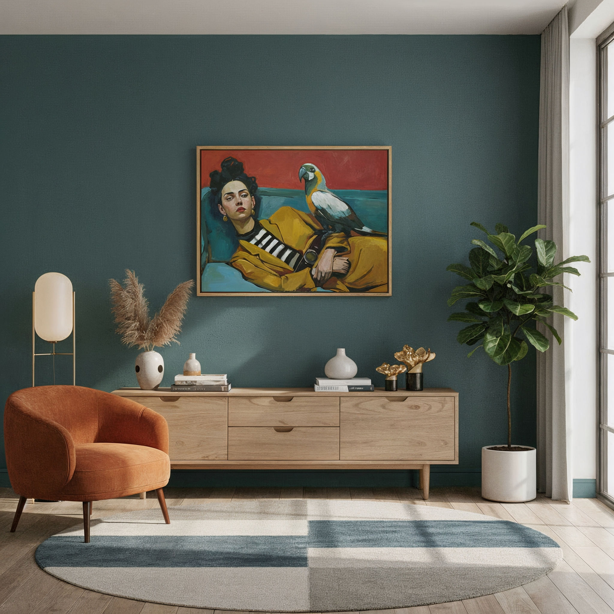 Parrot Says Relax - Canvas Print*