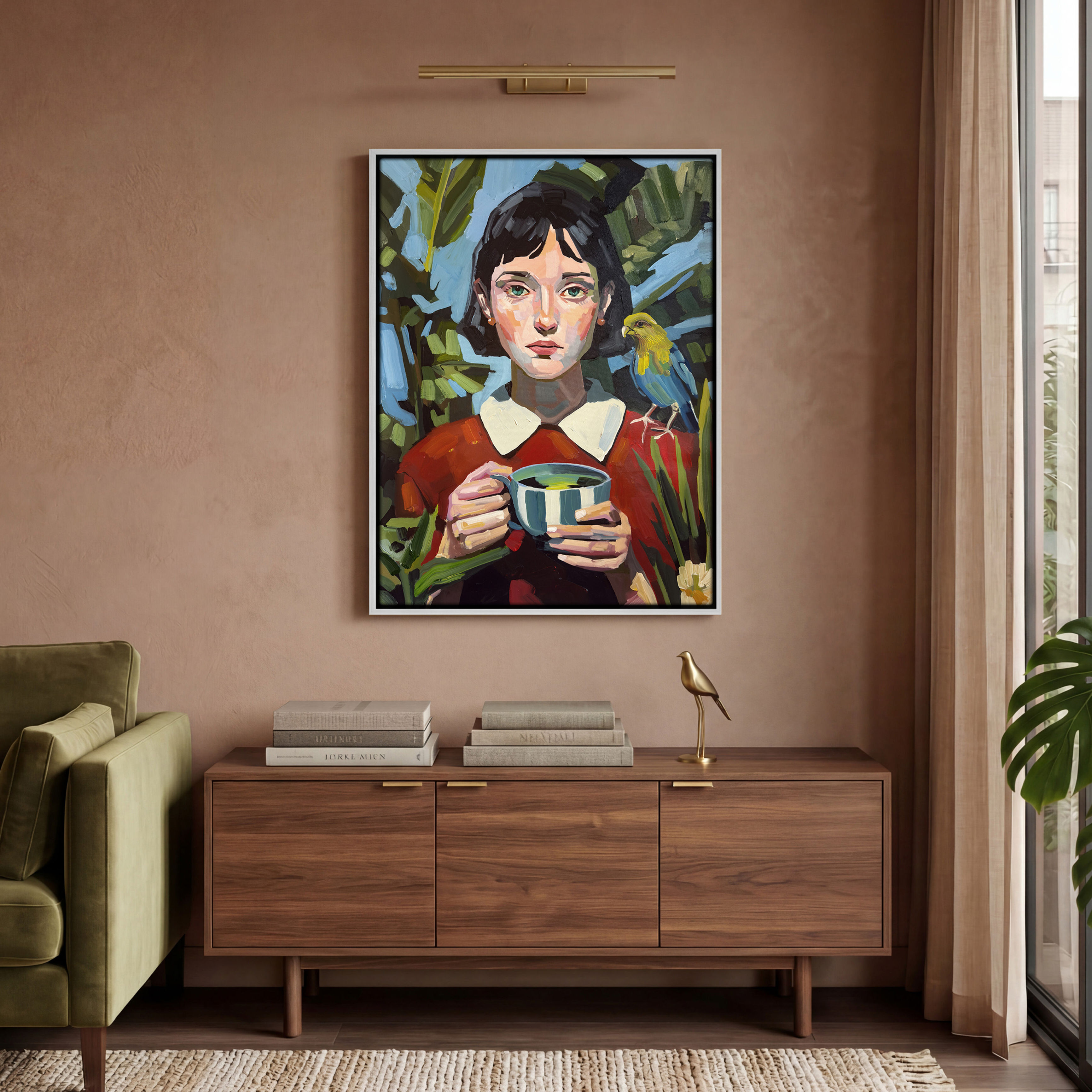 Missy and Roger - Canvas Print