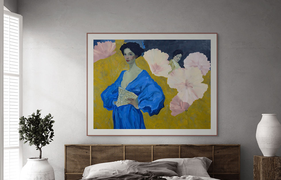 Thumbnail: Golden garden Limited Edition Print