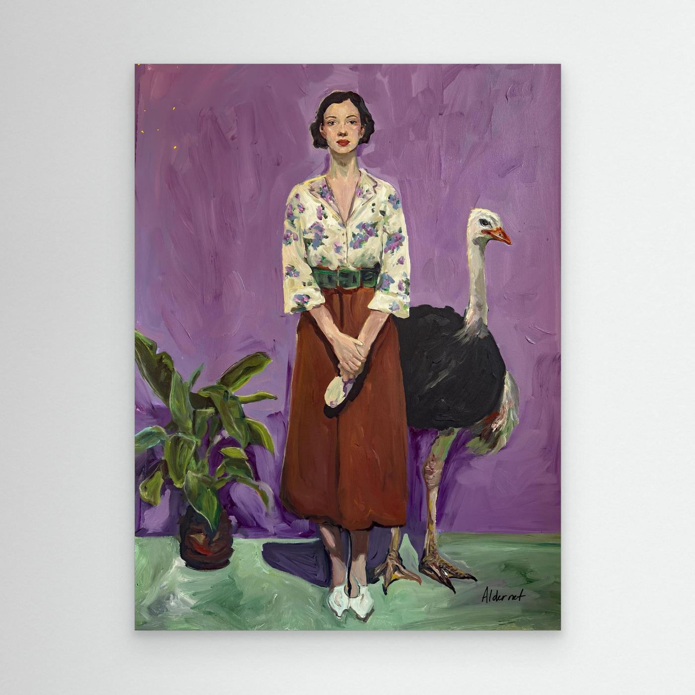 Violet Vesper - Canvas Print*