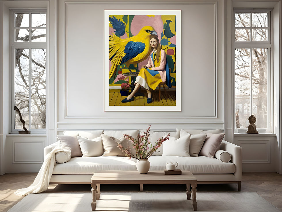 Thumbnail: Golden colossus Limited Edition Print