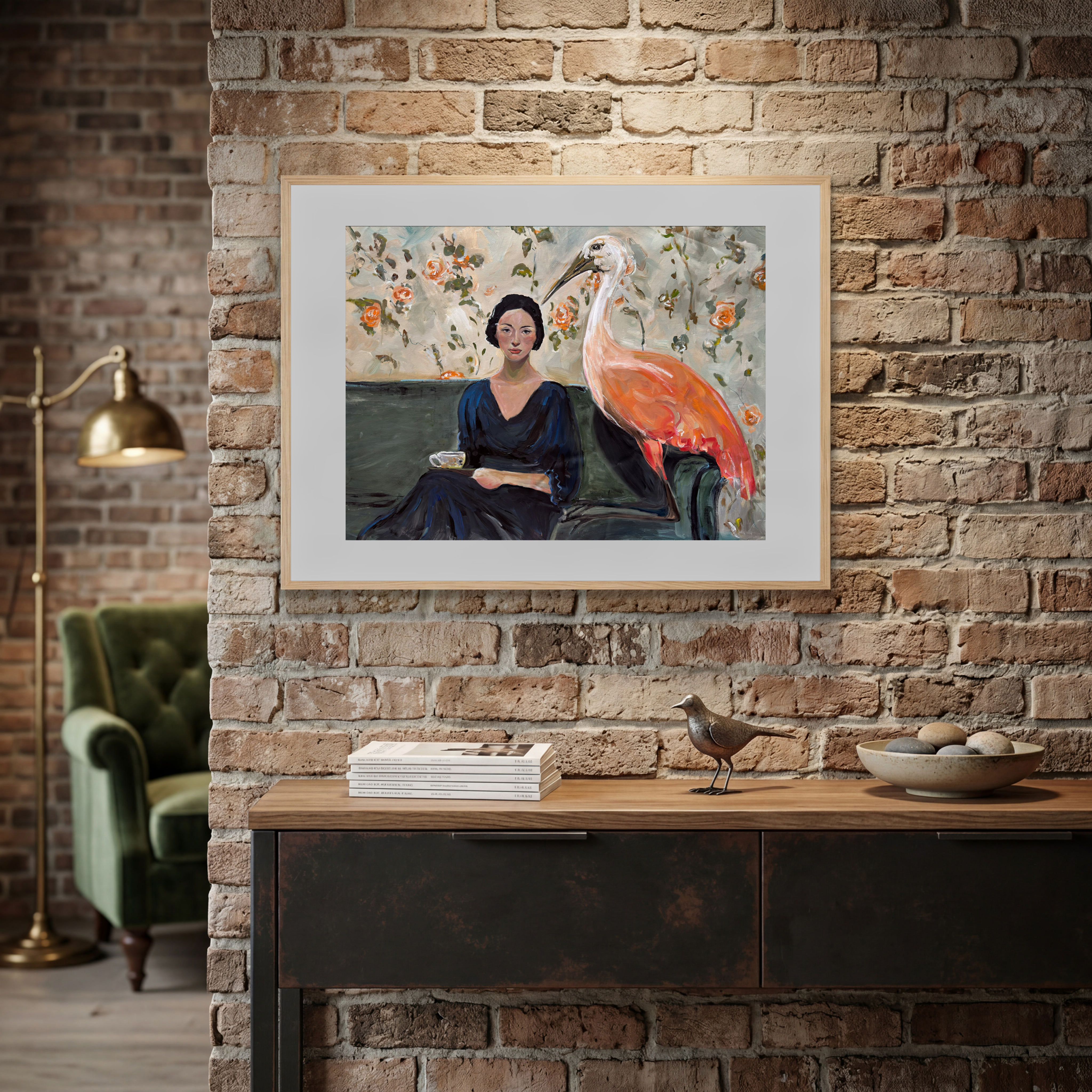 Striking Presence - Paper Print