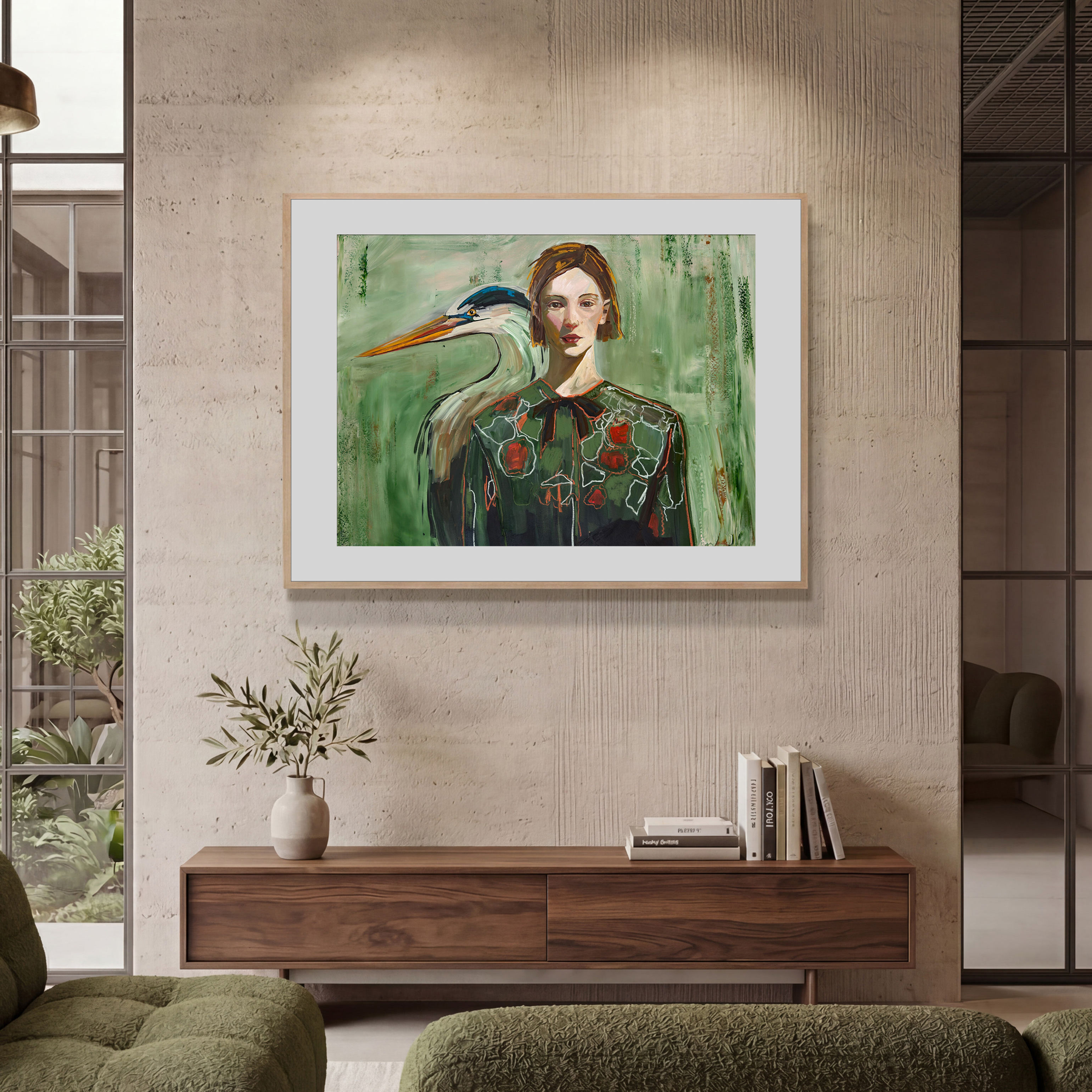 Coraine's Crane - Paper Prints