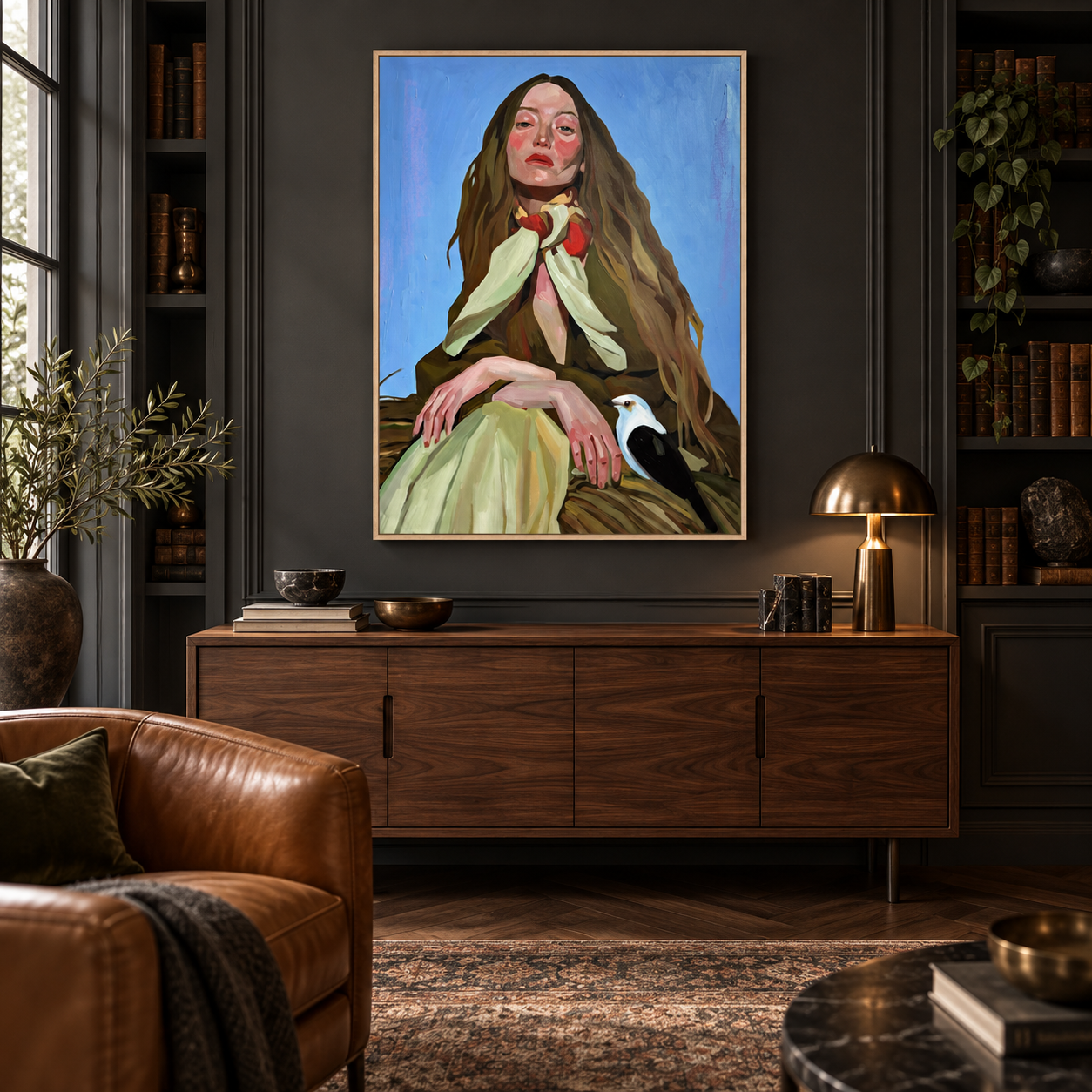 White Wing Meadow - Original Painting