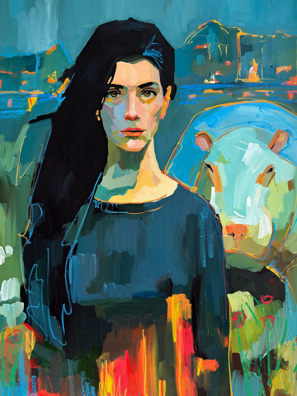 Thumbnail: After Sun Falls - Original Painting