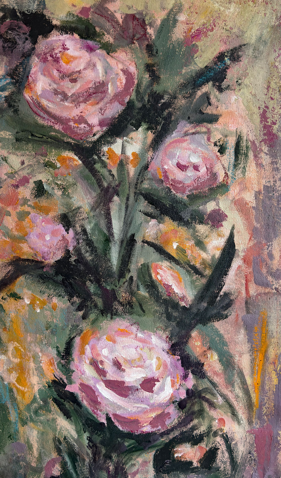 Thumbnail: Stillness in Bloom - CONTEMPORARY Original Painting