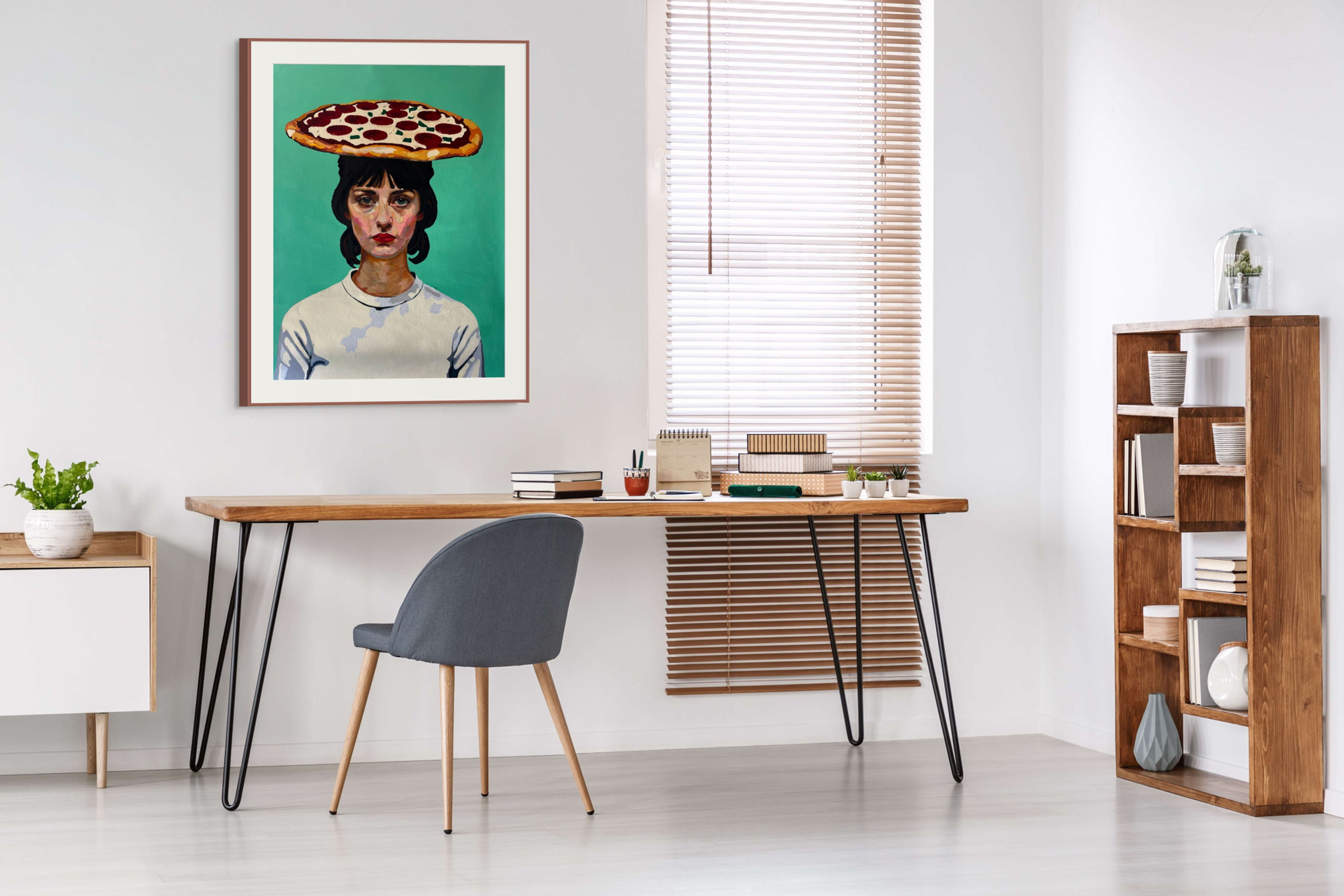 copy of Pizza Lady  Limited Edition Print