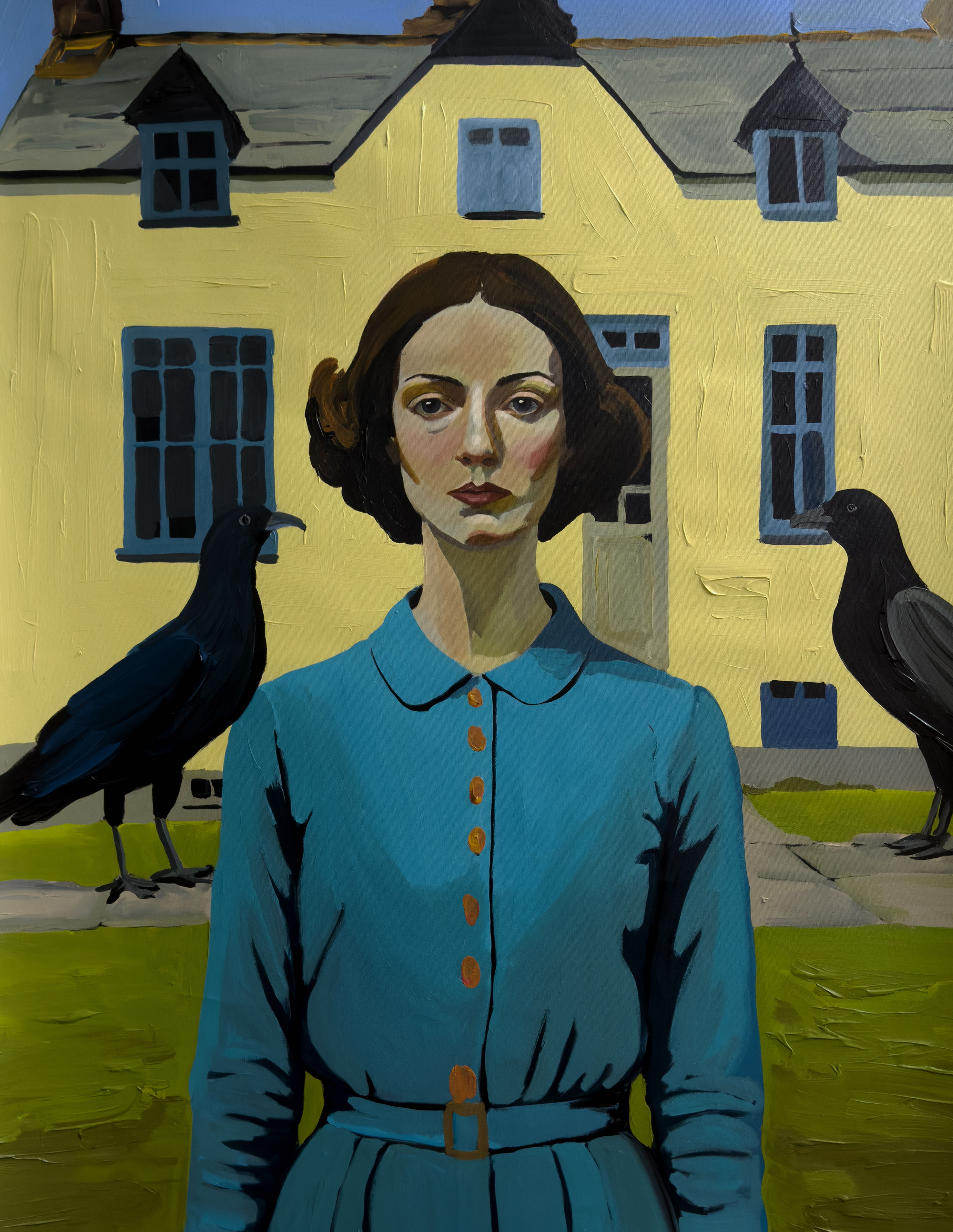 Crow house  Canvas print