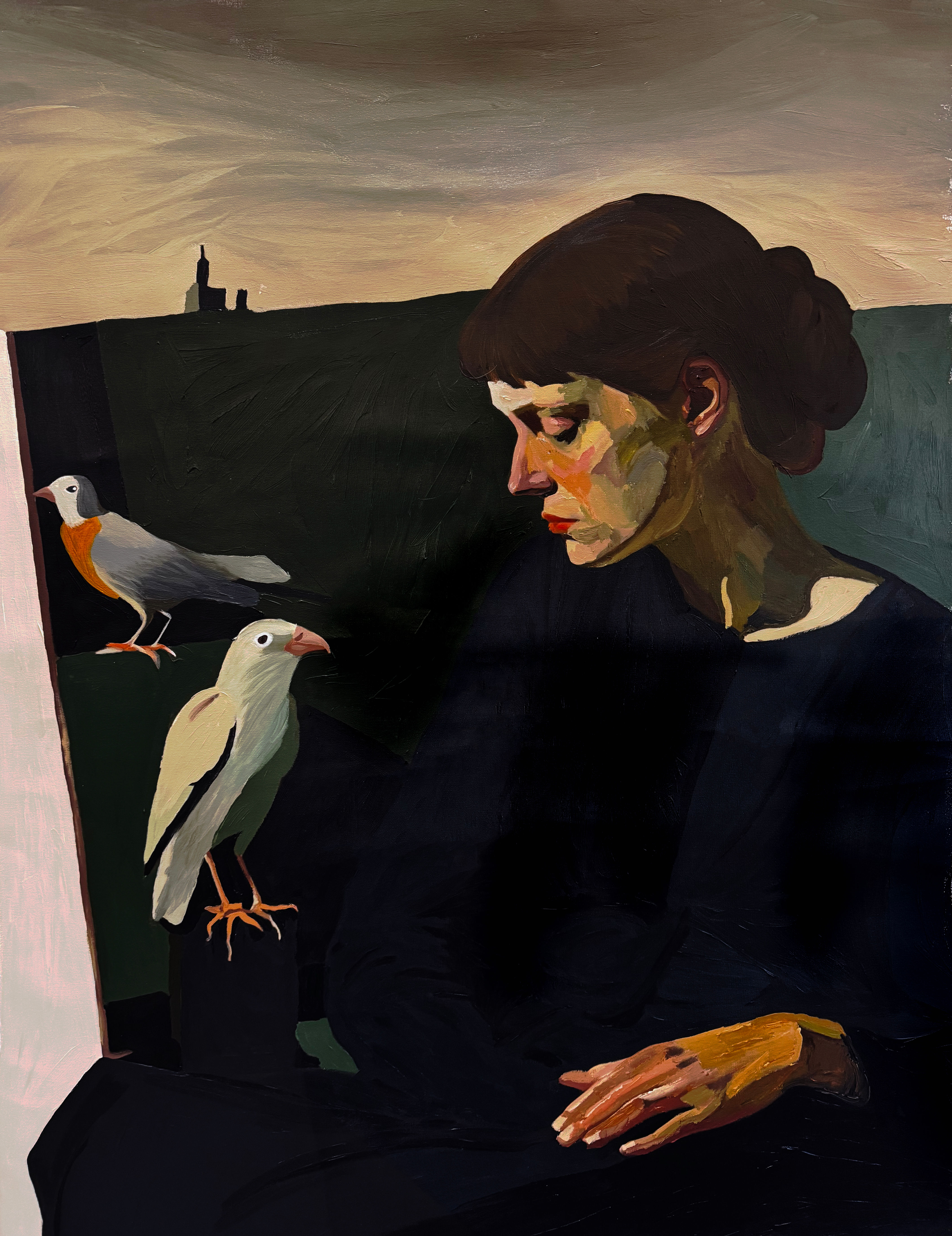 Wintered Original Painting