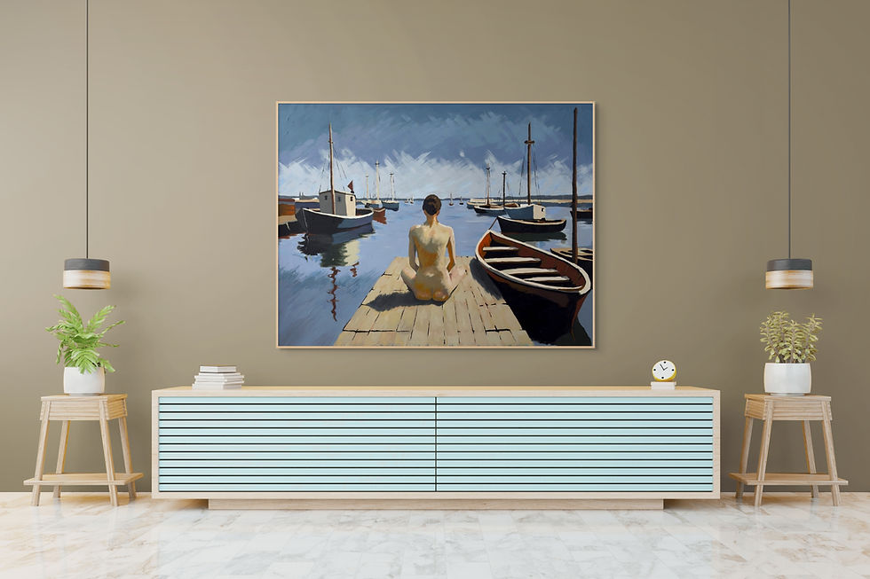 Thumbnail: Unmoored Canvas Print