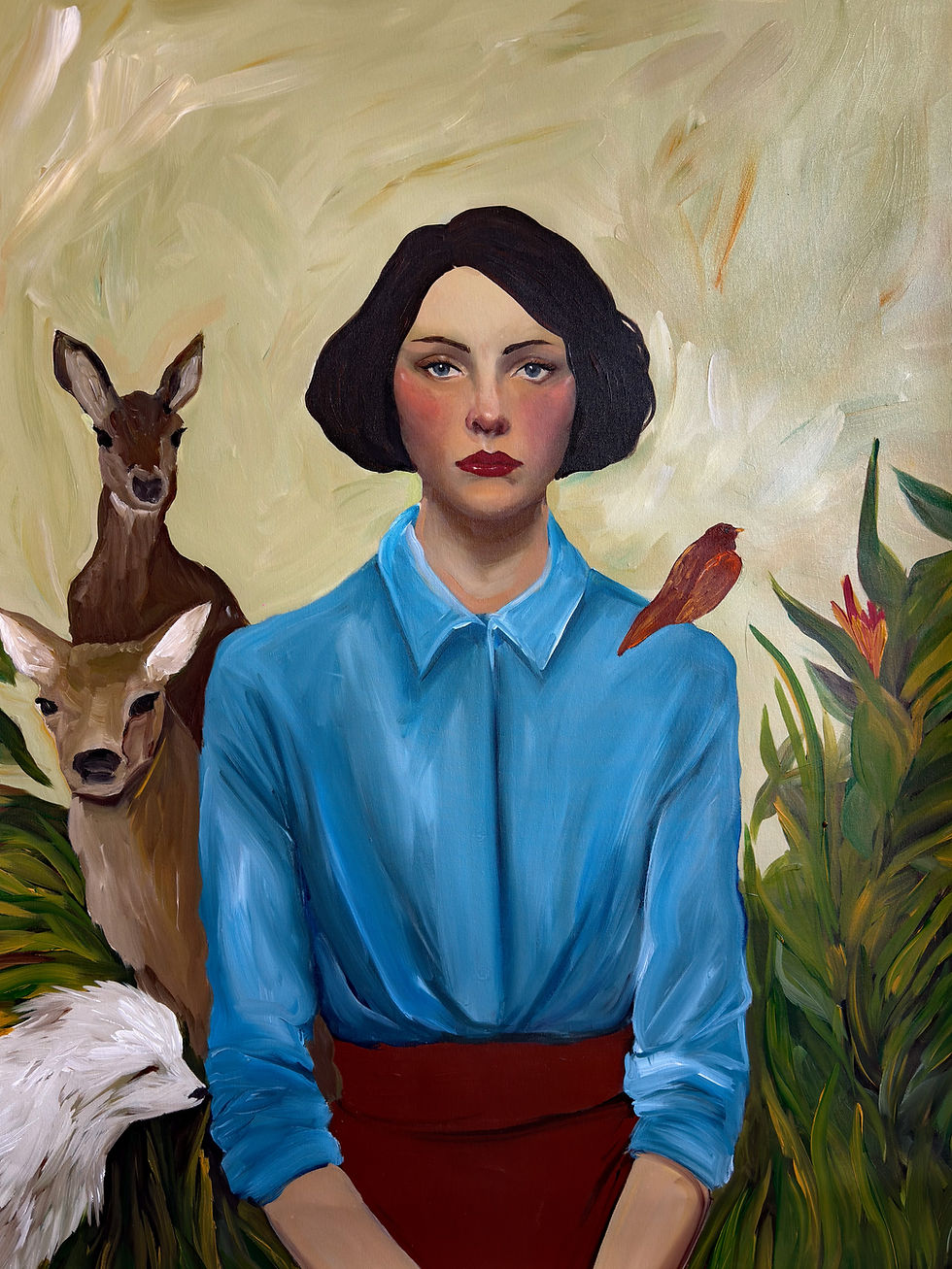 Thumbnail: Stranger With The Wild - Canvas Print